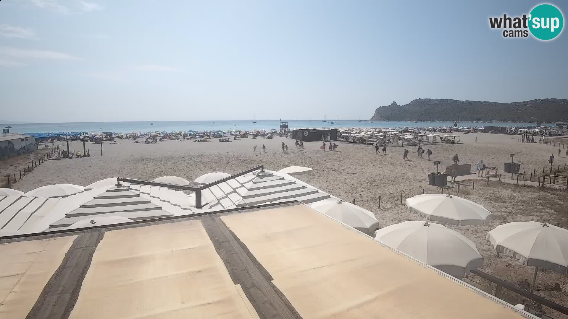 Webcam plage de Poetto | Cagliari | Sardaigne