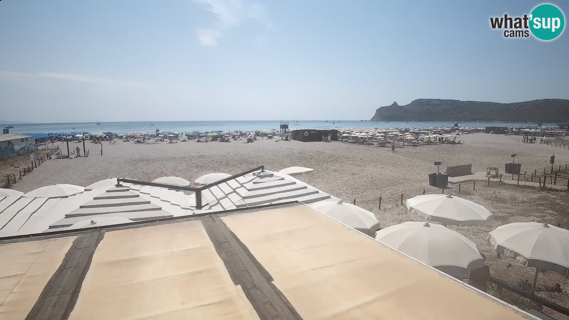 Webcam spiaggia del Poetto | Cagliari | Sardegna