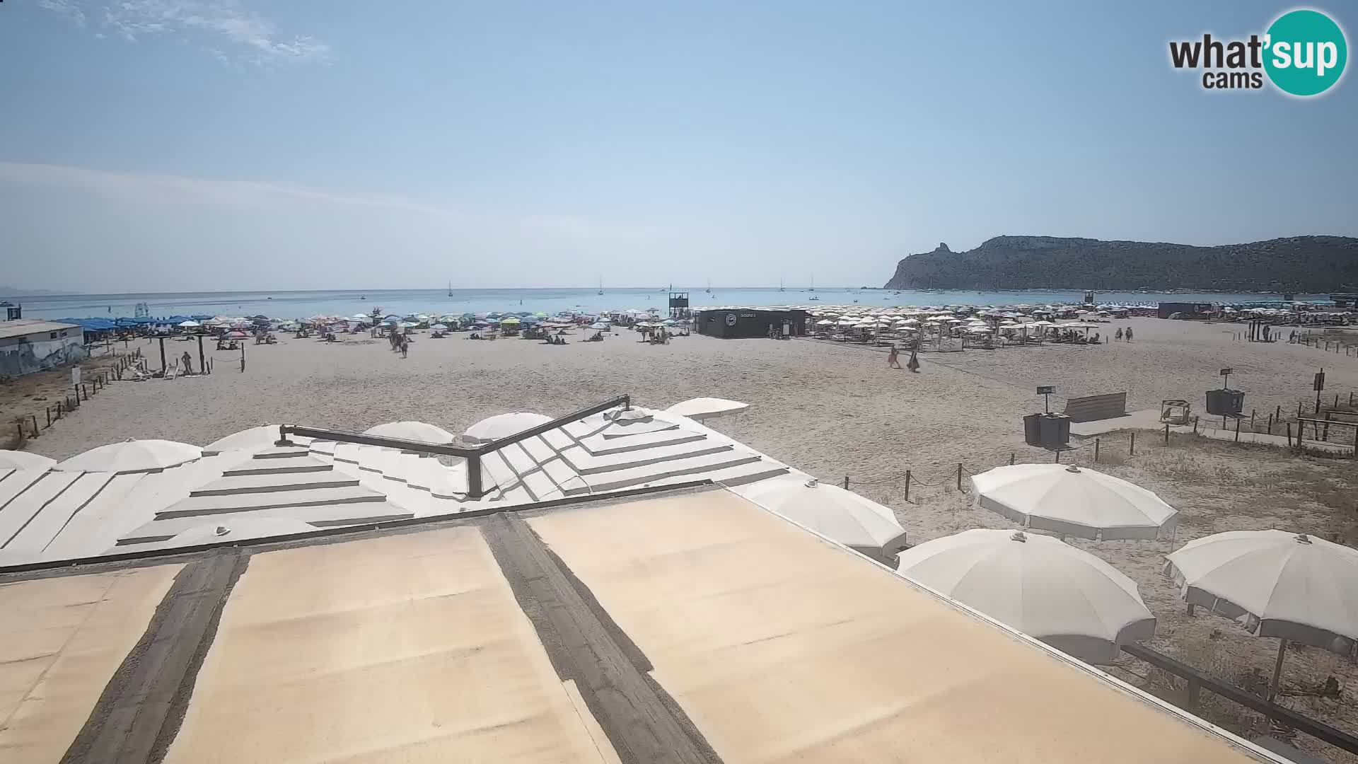 Webcam spiaggia del Poetto | Cagliari | Sardegna