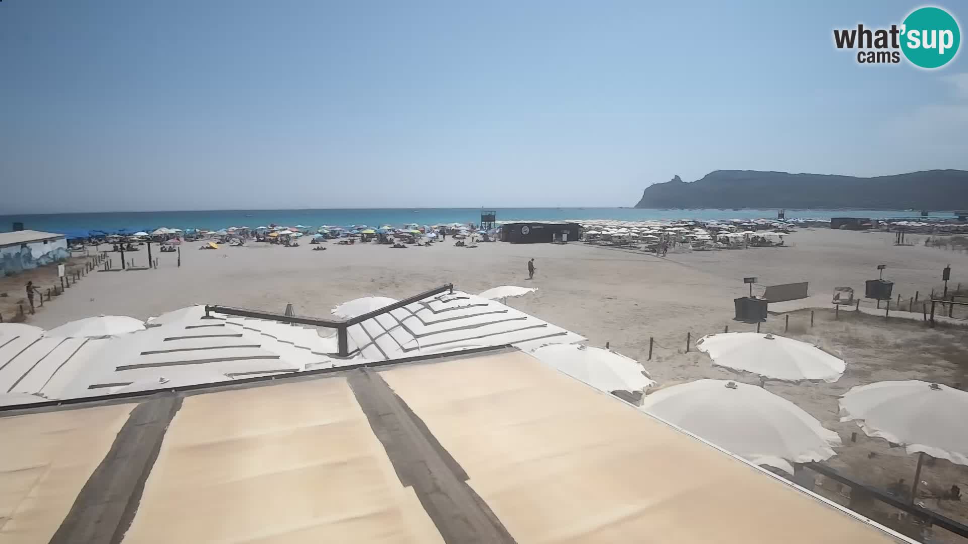 Webcam spiaggia del Poetto | Cagliari | Sardegna