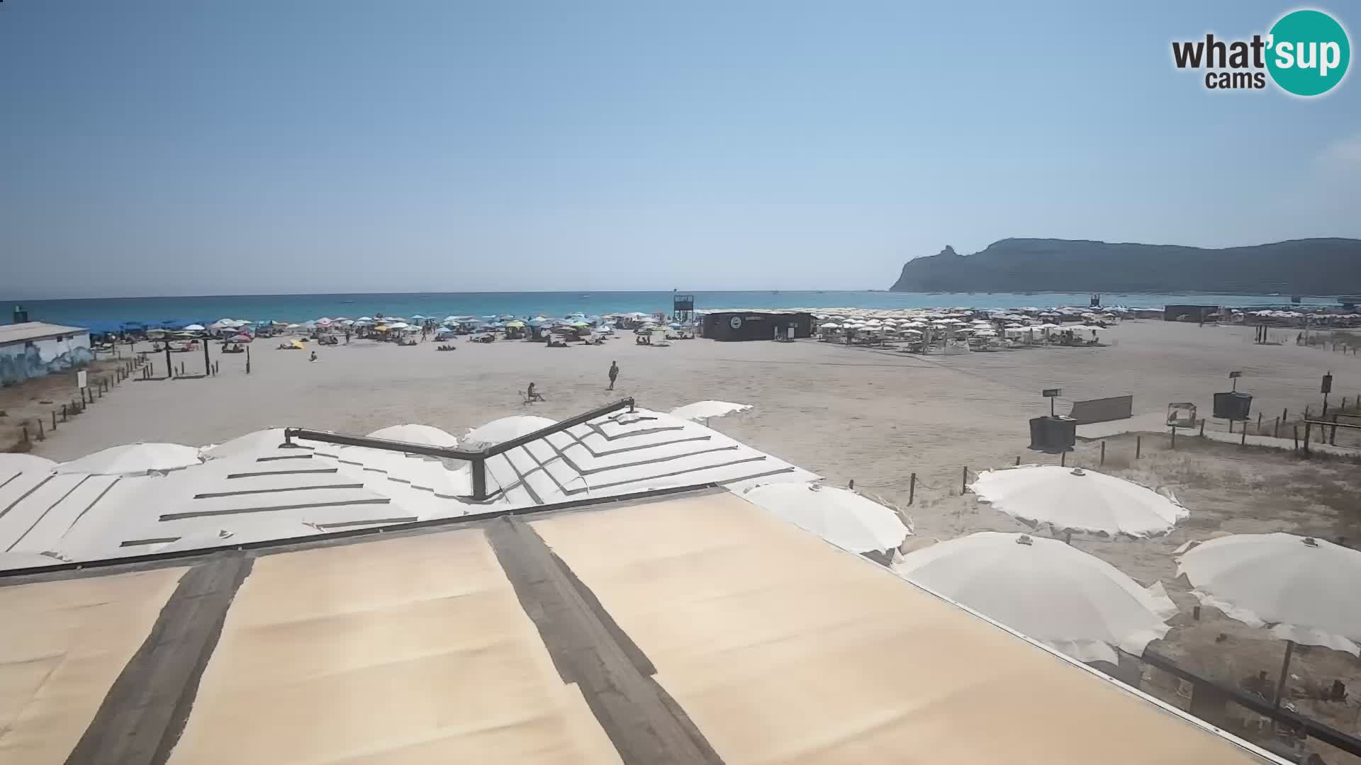 Webcam spiaggia del Poetto | Cagliari | Sardegna