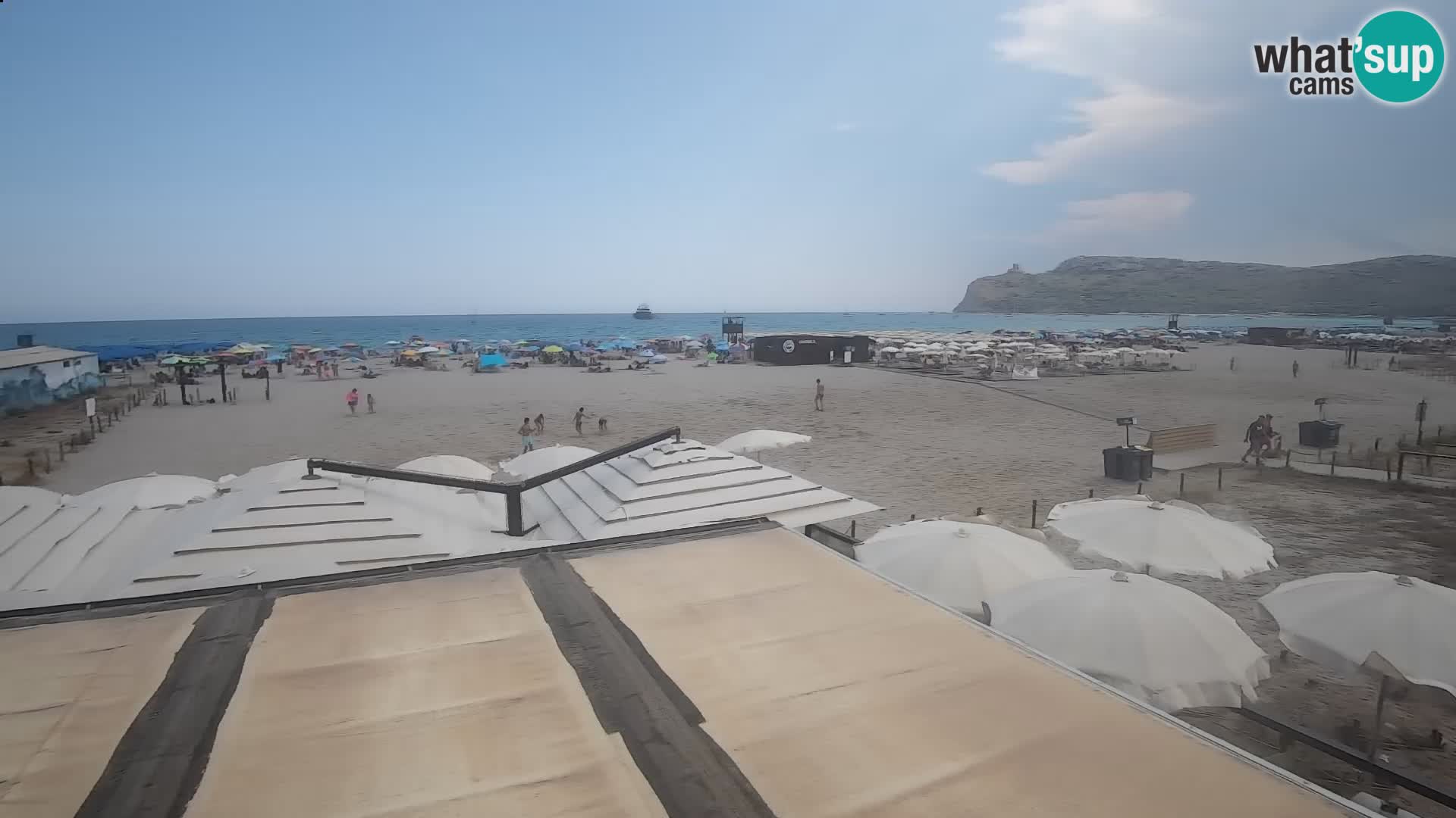 Webcam spiaggia del Poetto | Cagliari | Sardegna