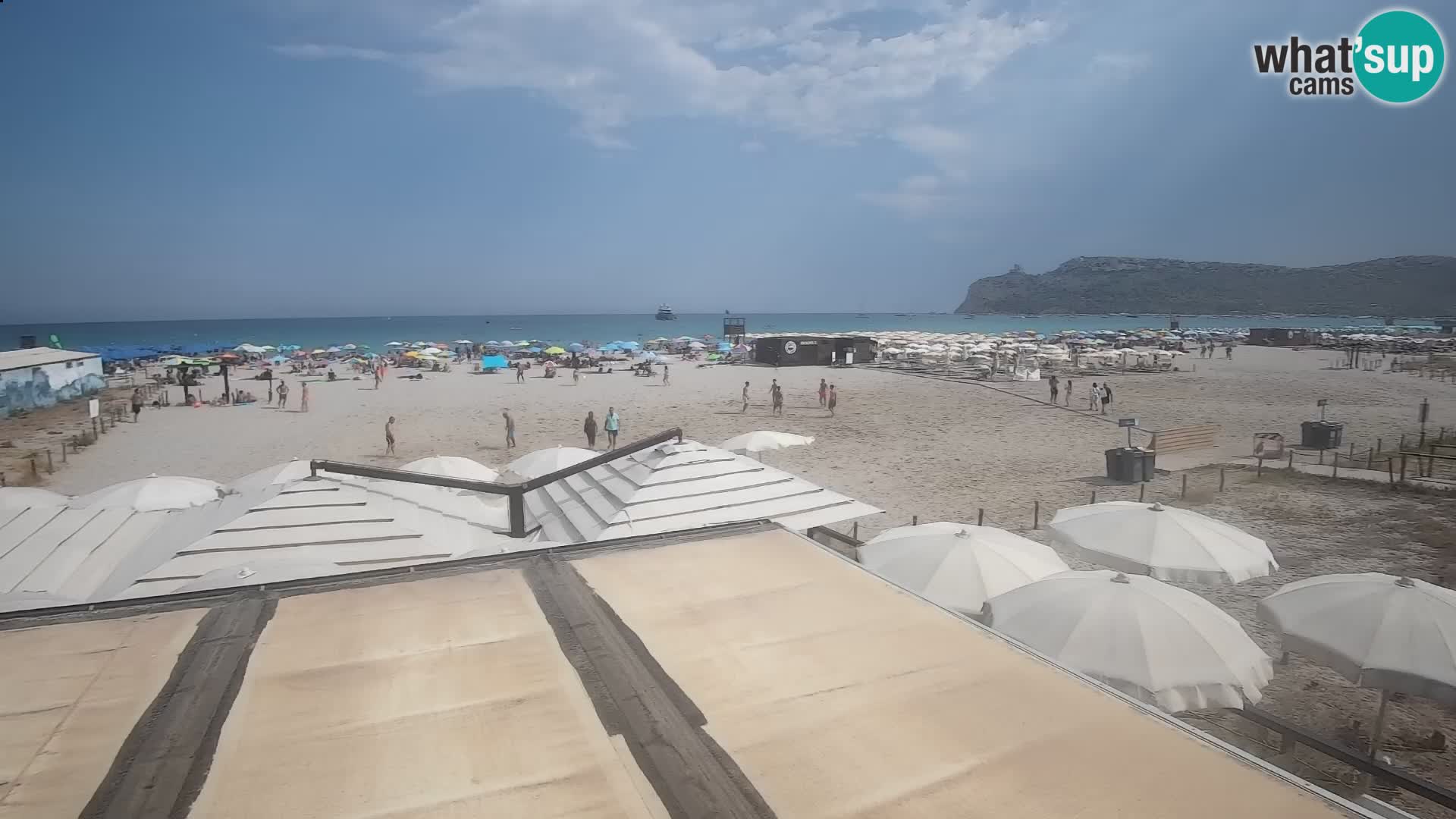 Webcam spiaggia del Poetto | Cagliari | Sardegna