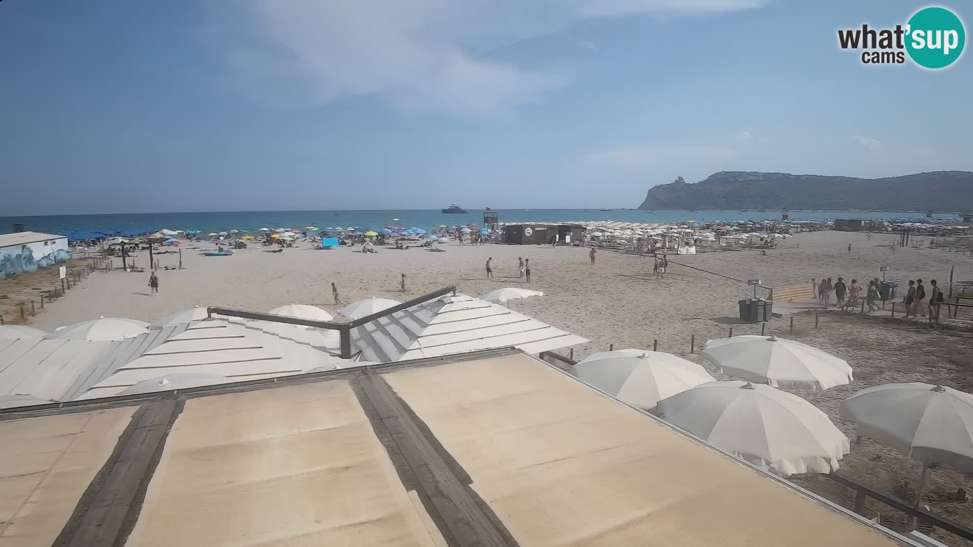 Webcam spiaggia del Poetto | Cagliari | Sardegna