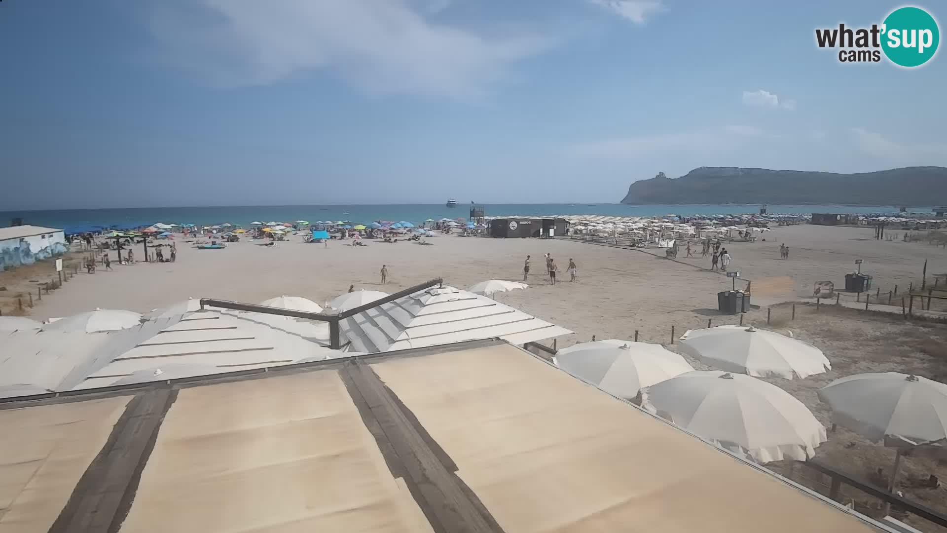 Webcam spiaggia del Poetto | Cagliari | Sardegna