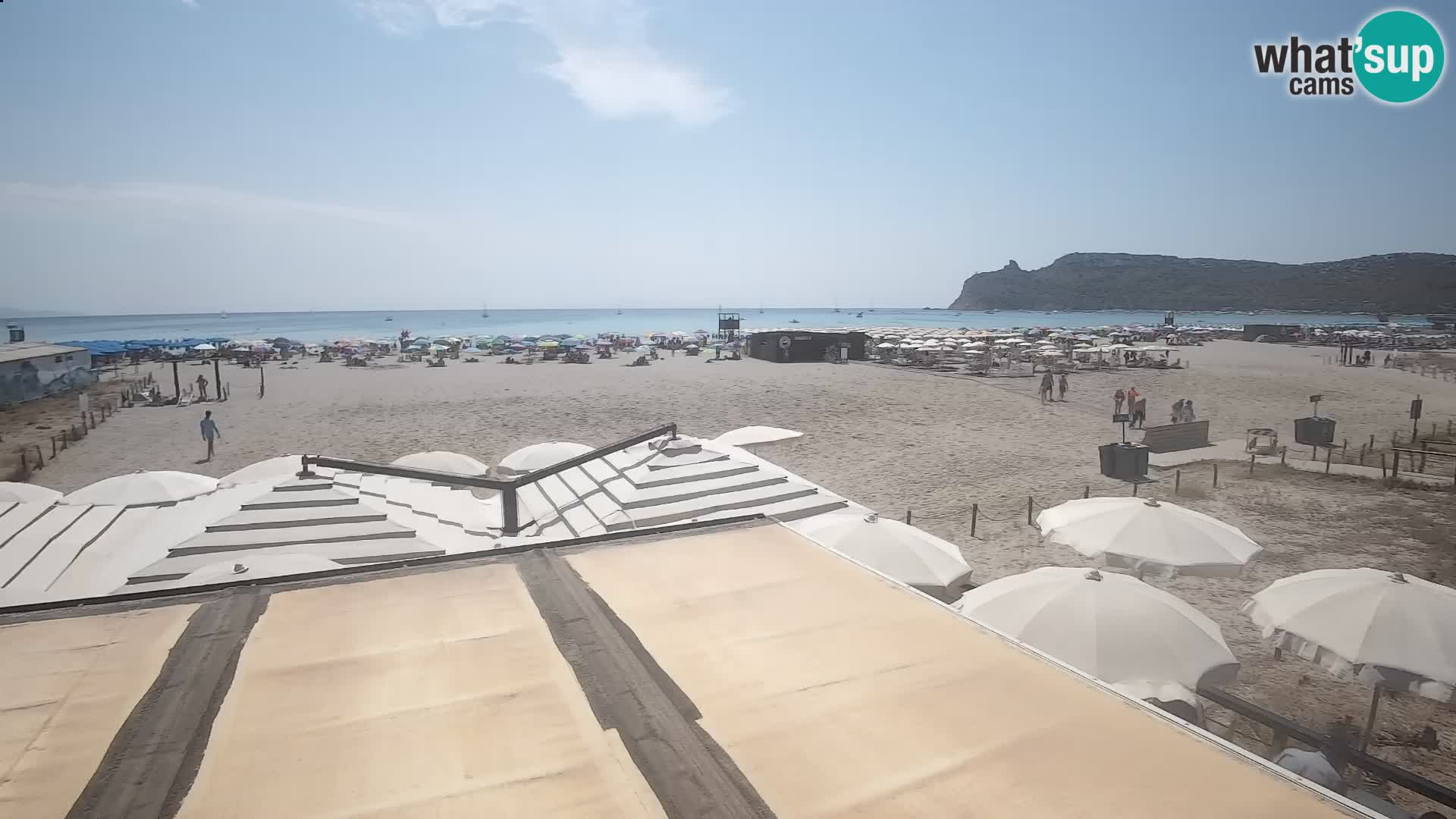 Poetto Strand Webcam | Cagliari | Sardinien