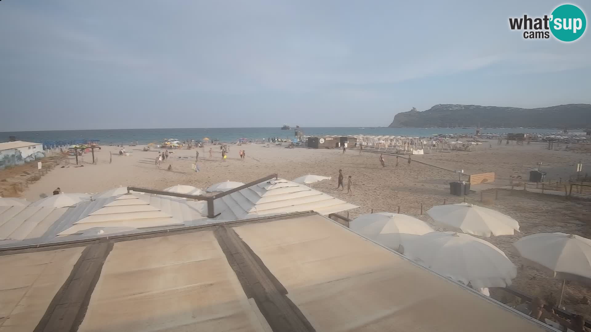 Poetto Strand Webcam | Cagliari | Sardinien