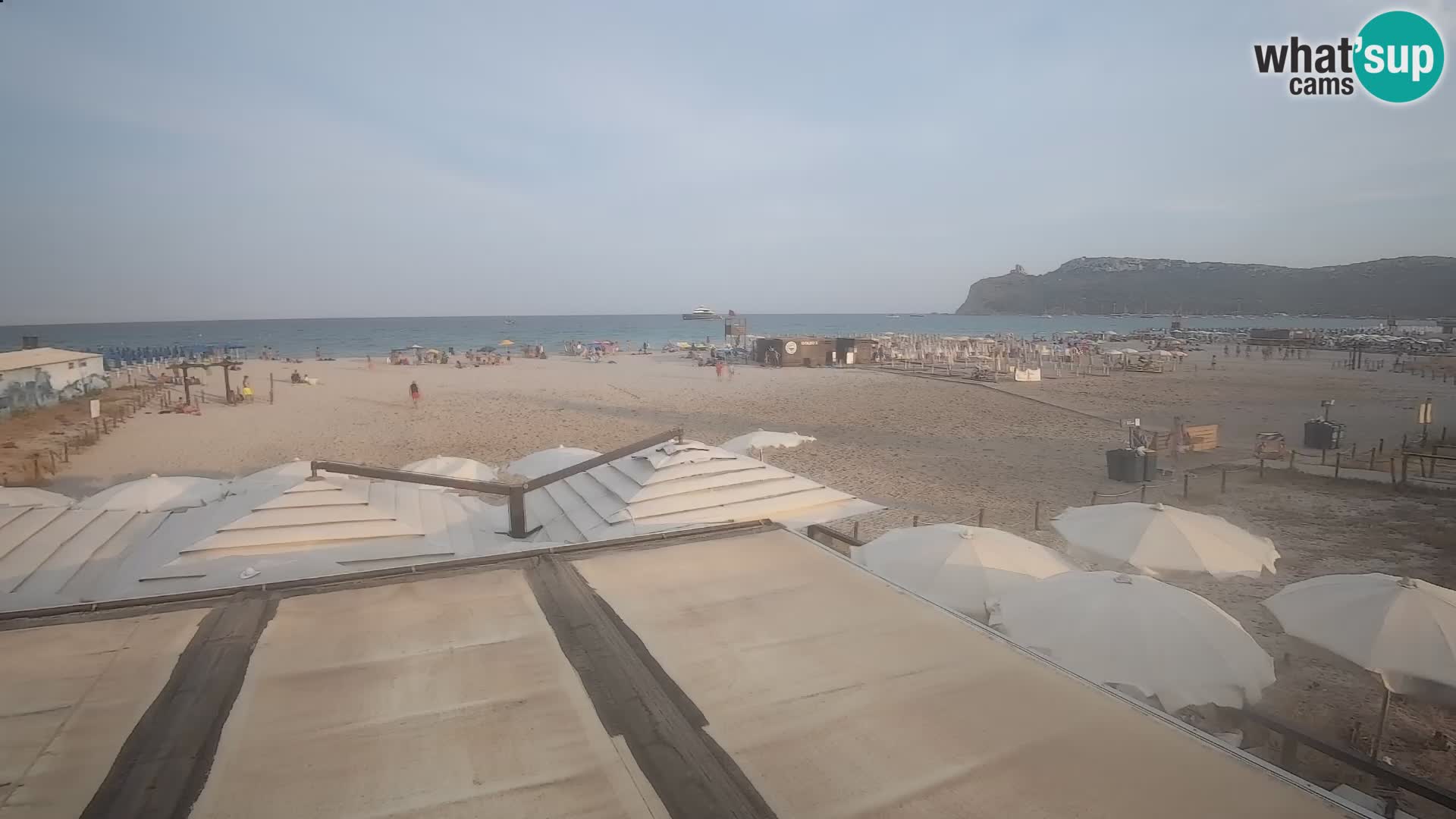 Webcam plage de Poetto | Cagliari | Sardaigne