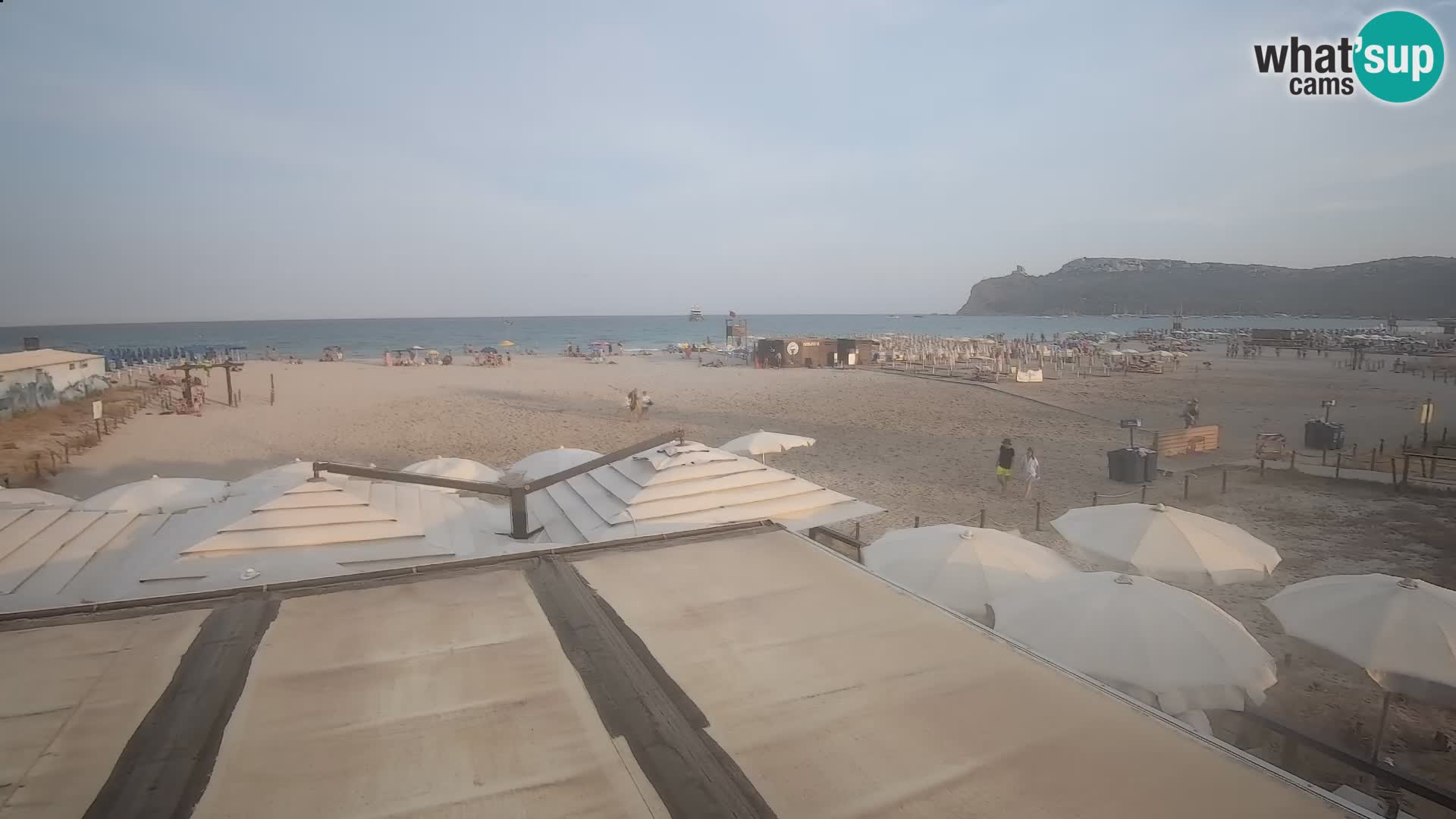 Webcam spiaggia del Poetto | Cagliari | Sardegna