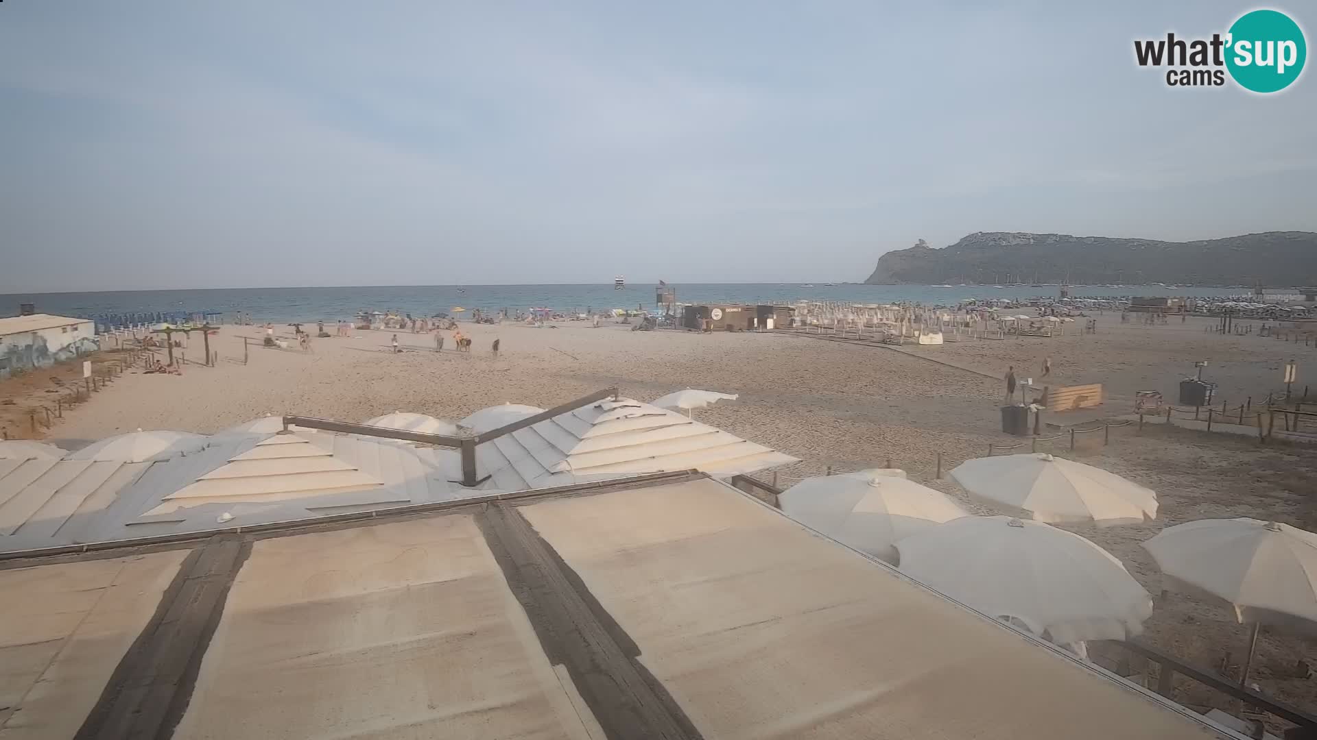 Webcam spiaggia del Poetto | Cagliari | Sardegna