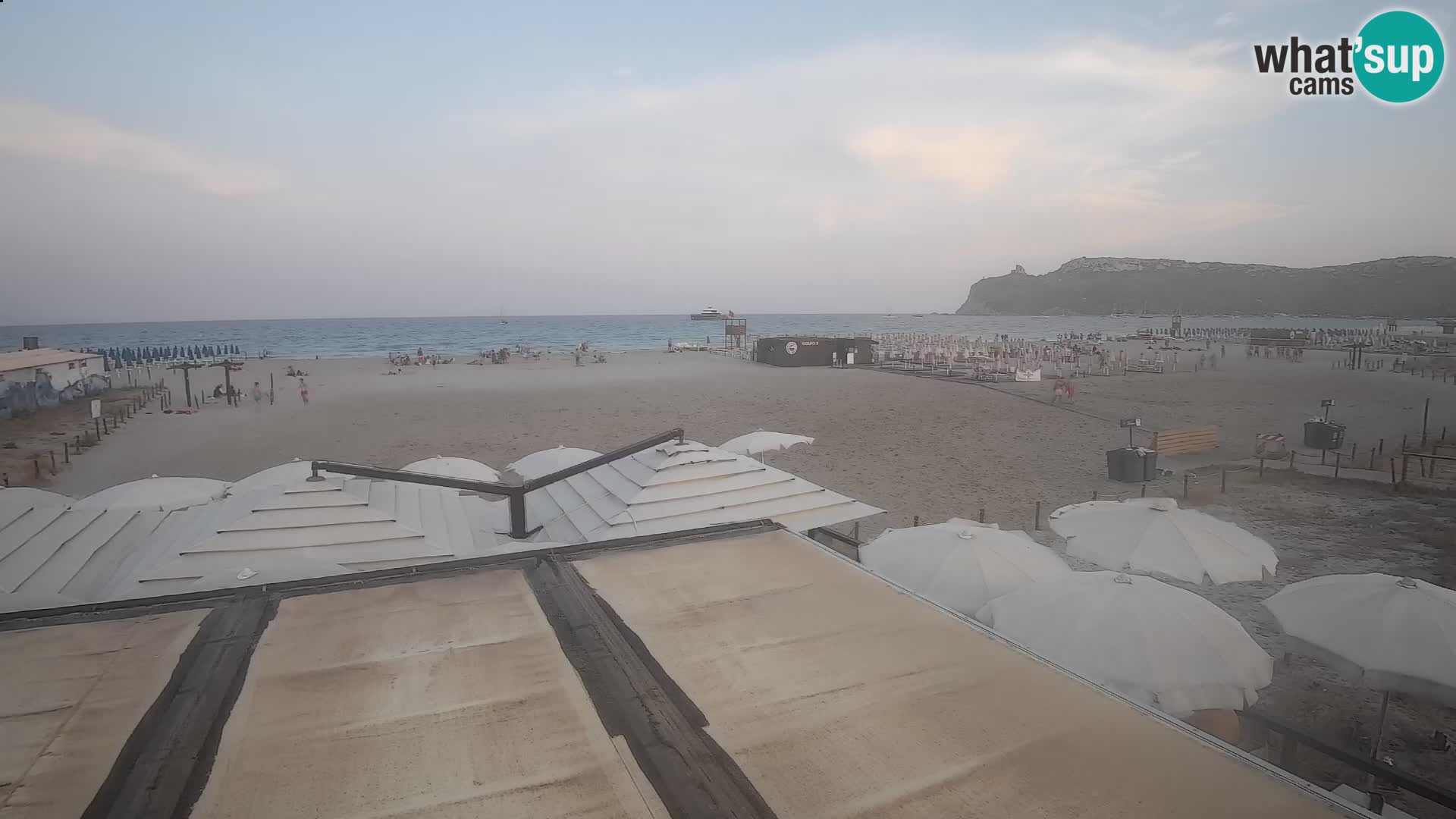 Webcam spiaggia del Poetto | Cagliari | Sardegna