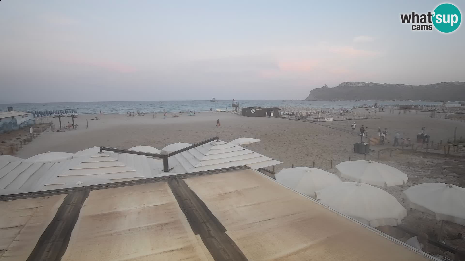 Webcam plage de Poetto | Cagliari | Sardaigne