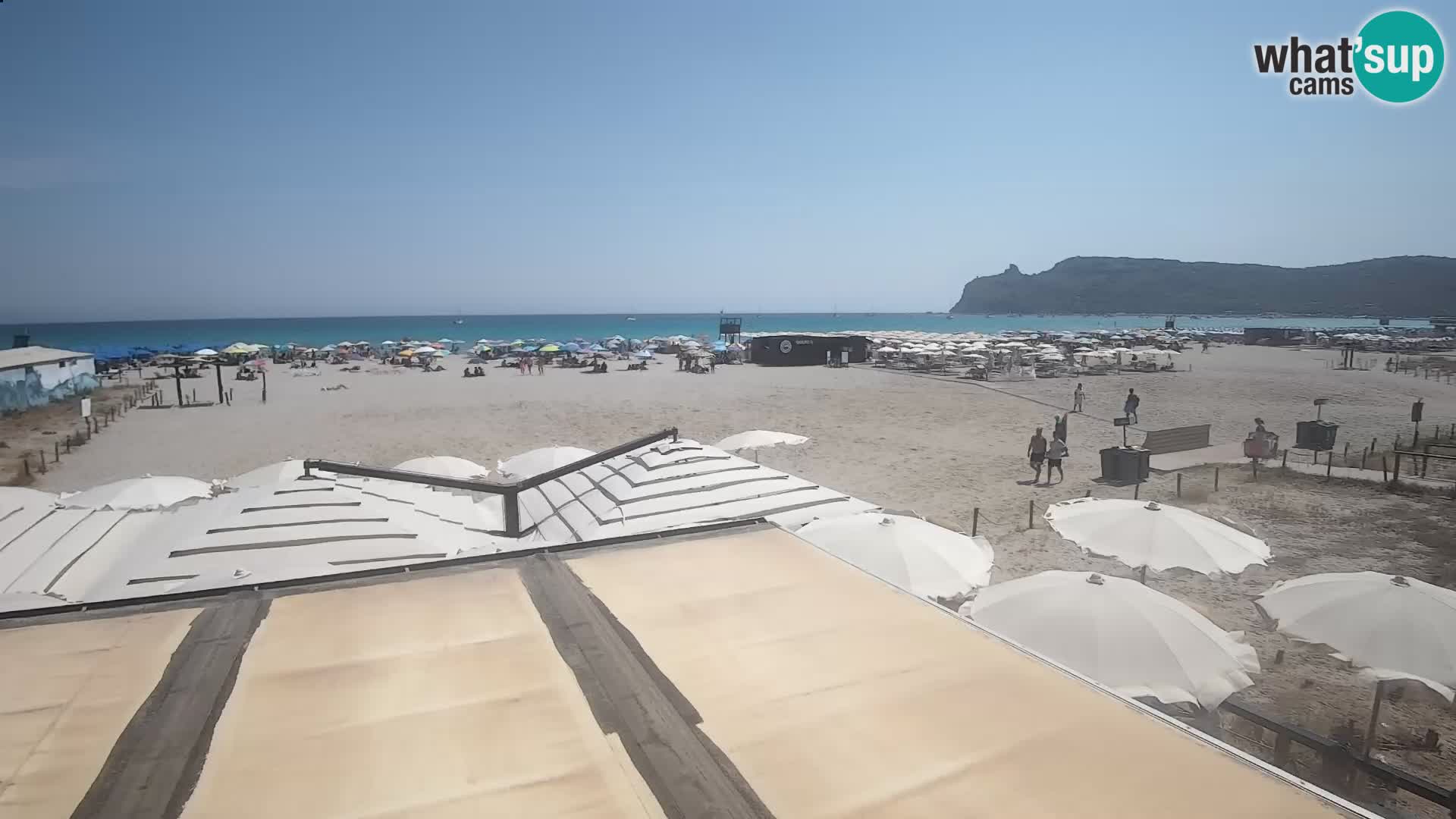 Webcam spiaggia del Poetto | Cagliari | Sardegna