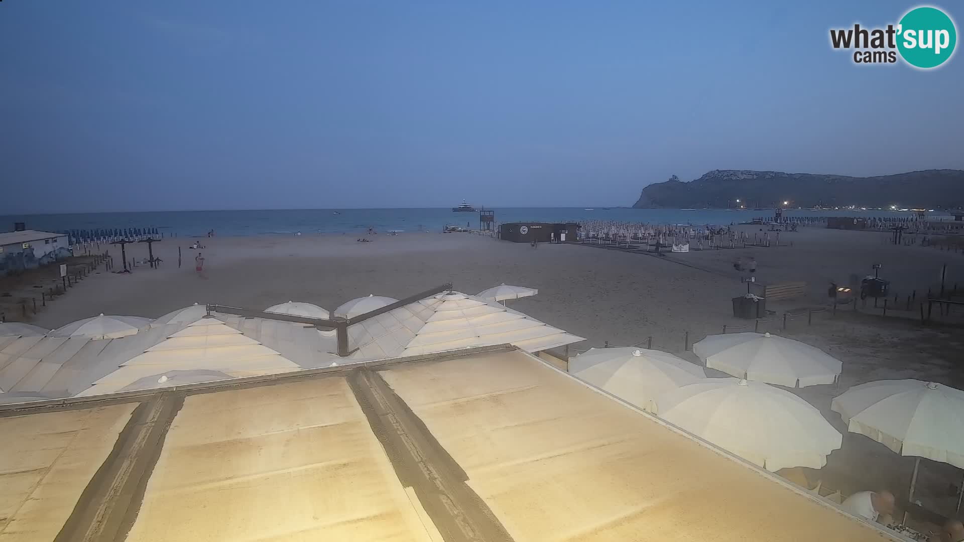 Webcam playa de Poetto | Cagliari | Cerdeña