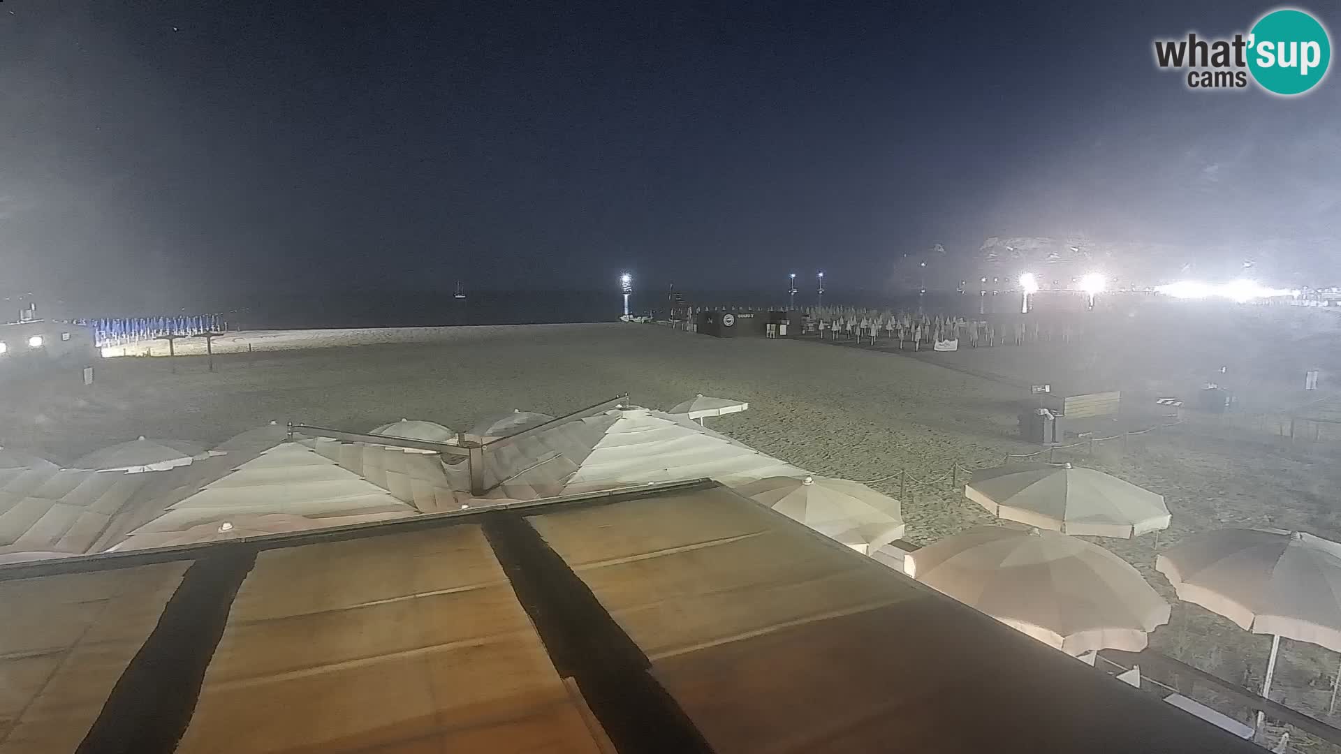 Poetto beach webcam | Cagliari | Sardinija