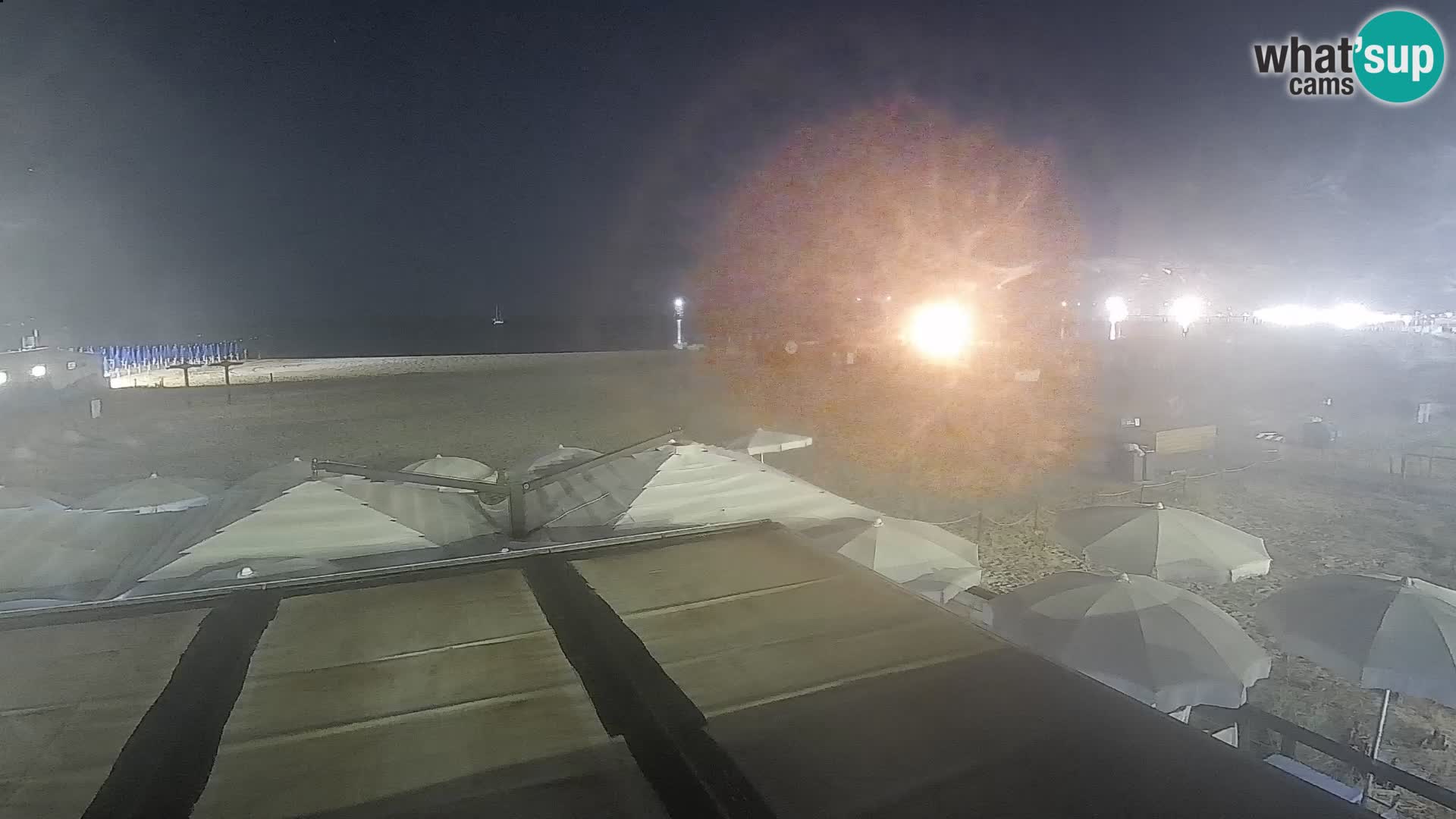 Poetto beach webcam | Cagliari | Sardinija