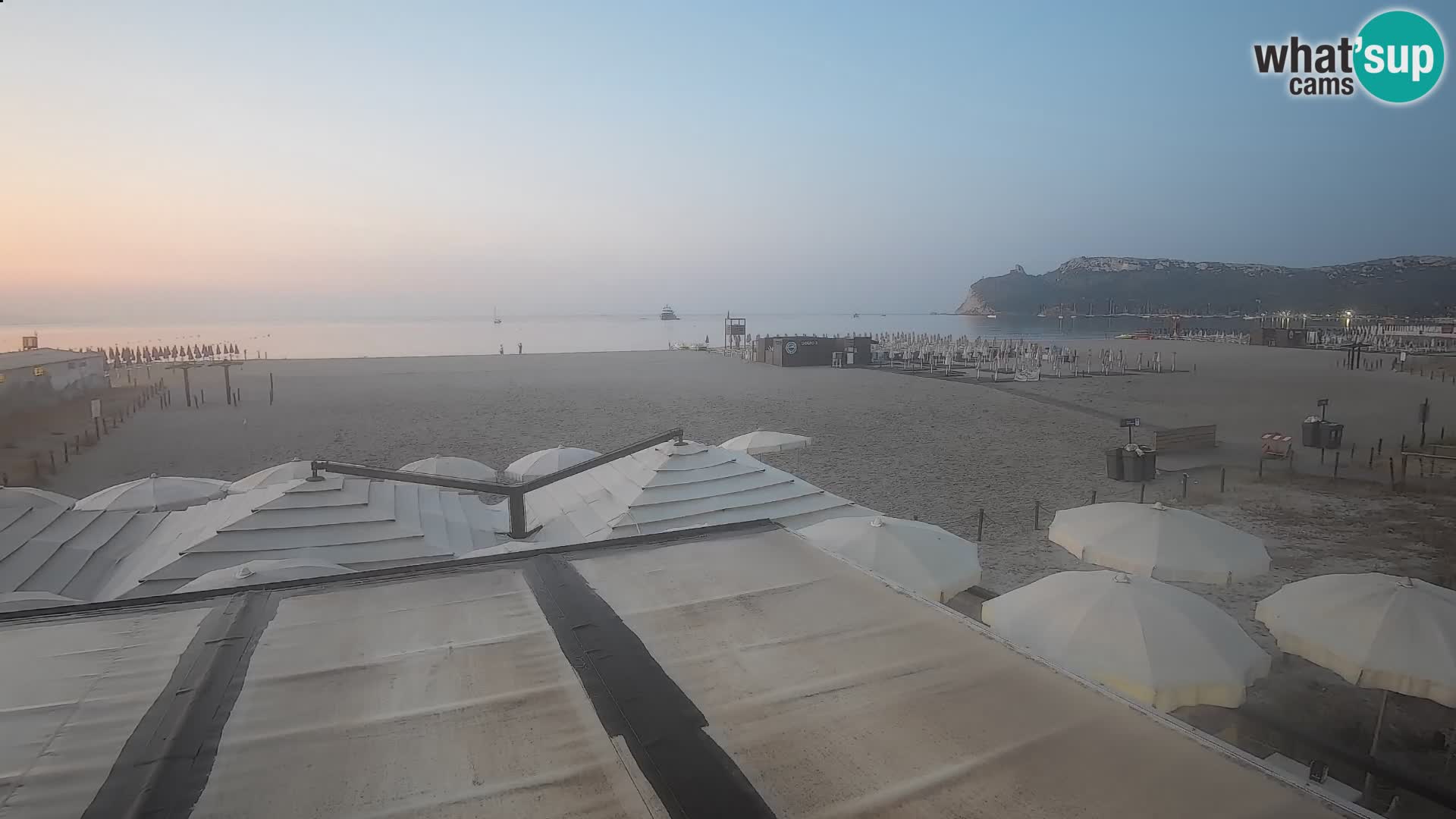 Webcam spiaggia del Poetto | Cagliari | Sardegna