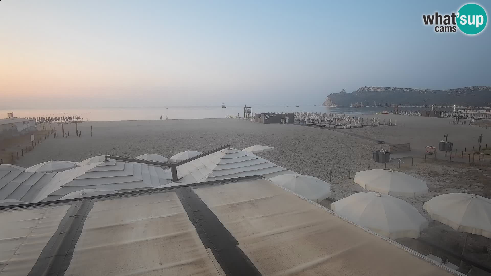 Webcam spiaggia del Poetto | Cagliari | Sardegna