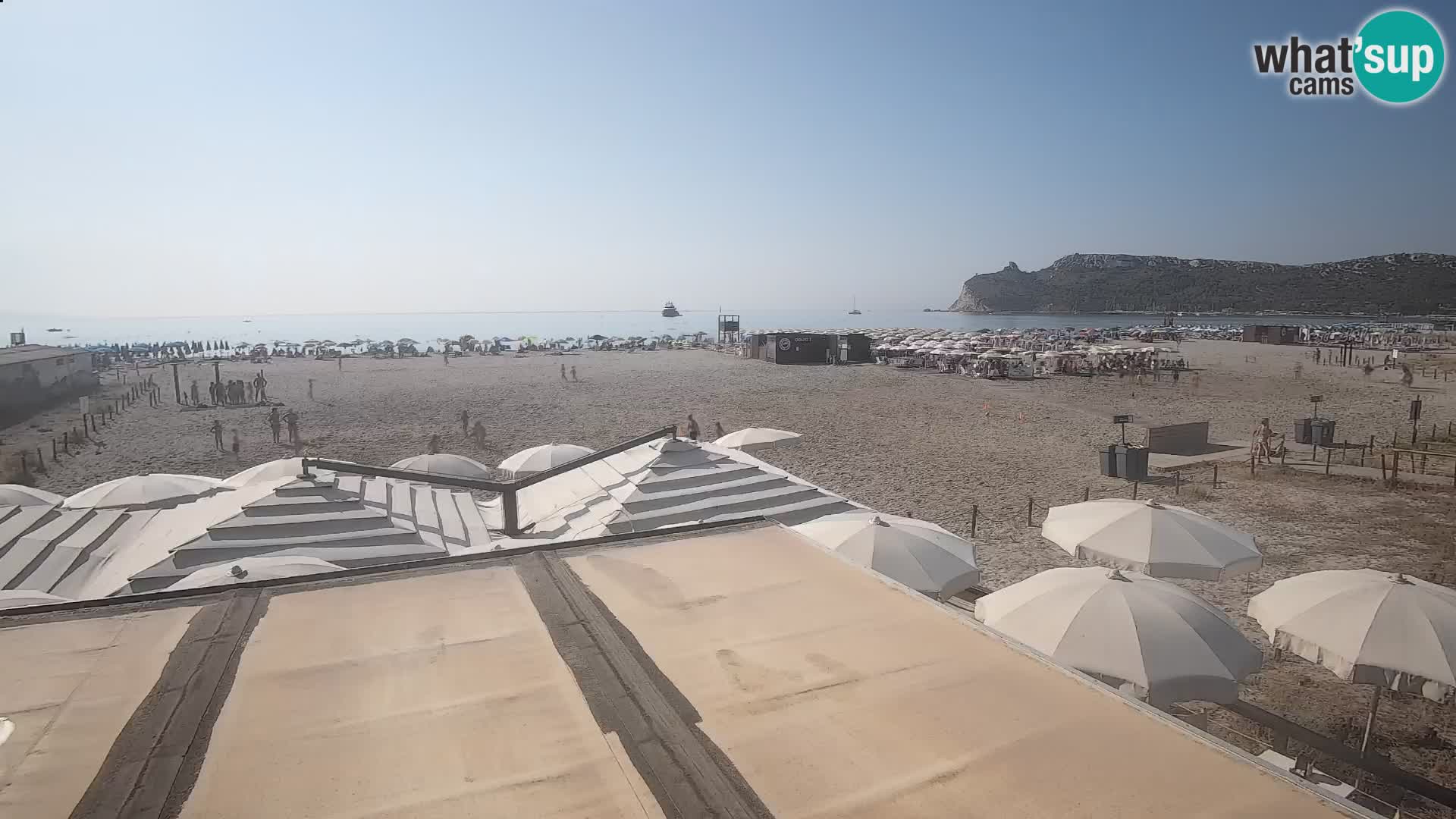 Poetto beach webcam | Cagliari | Sardinia