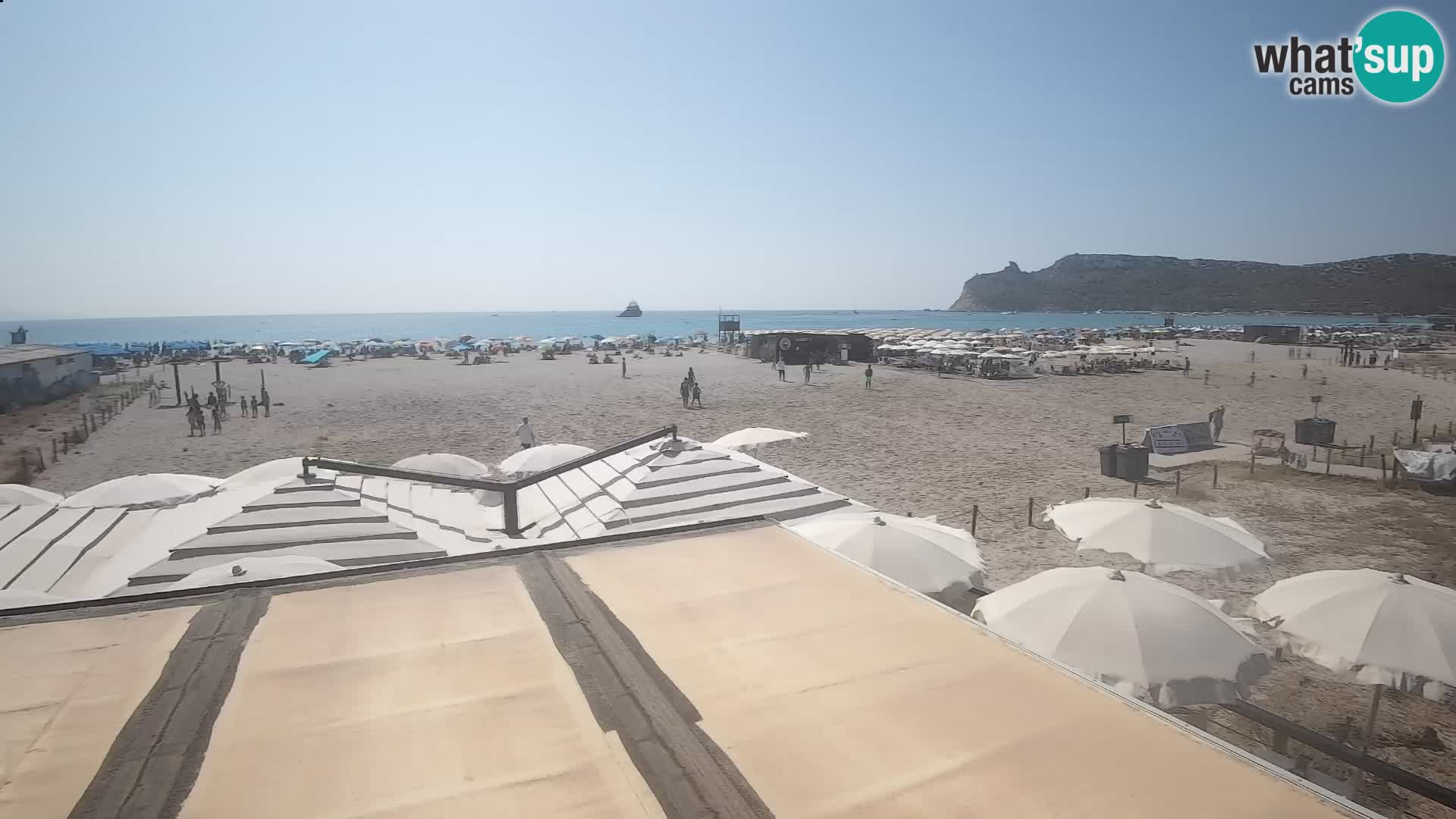 Poetto beach webcam | Cagliari | Sardinia