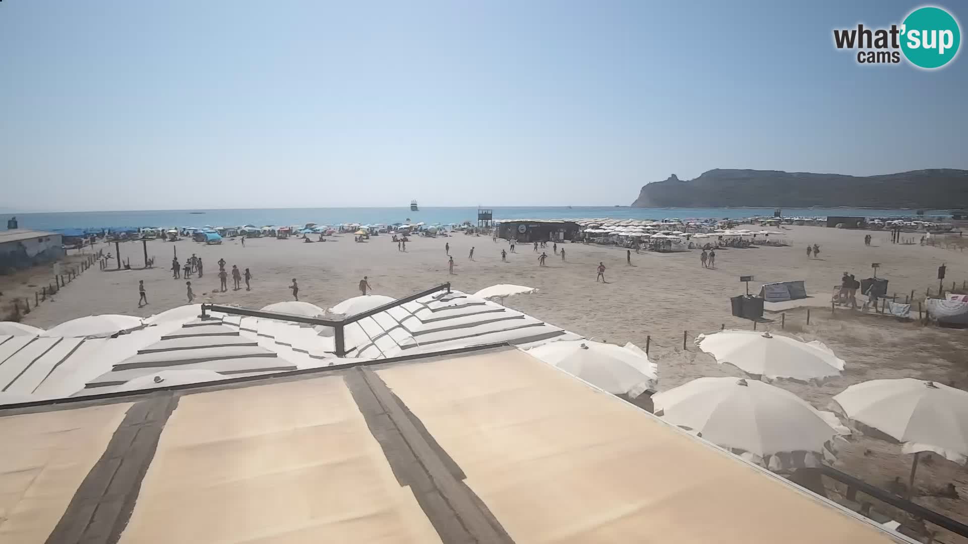 Webcam spiaggia del Poetto | Cagliari | Sardegna