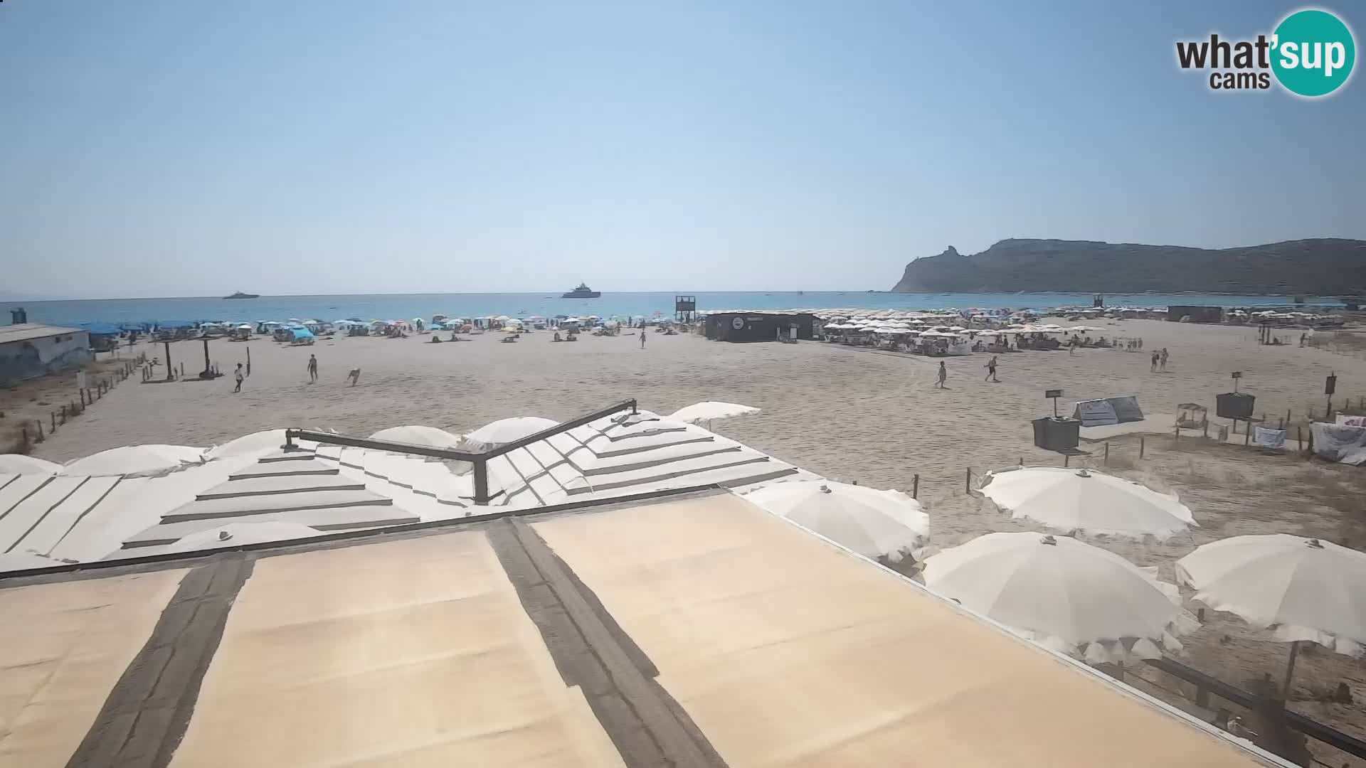 Webcam plage de Poetto | Cagliari | Sardaigne