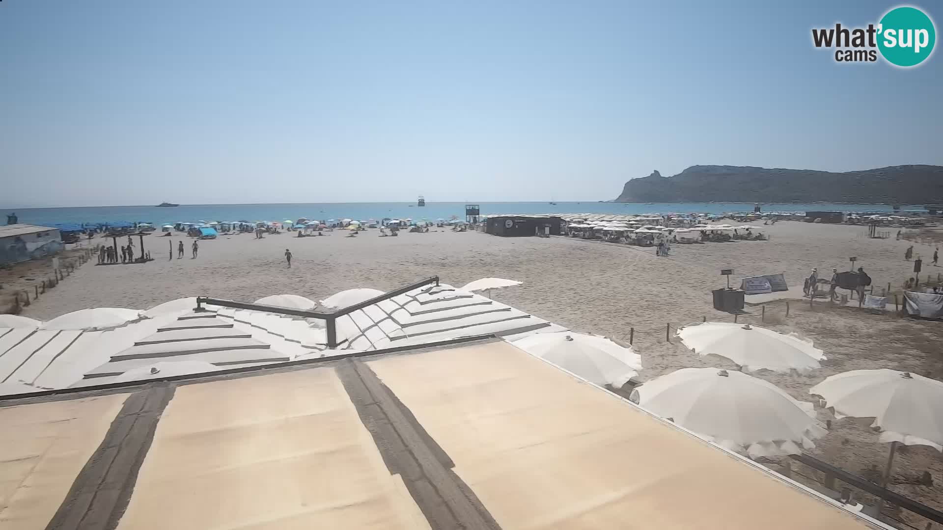 Webcam playa de Poetto | Cagliari | Cerdeña