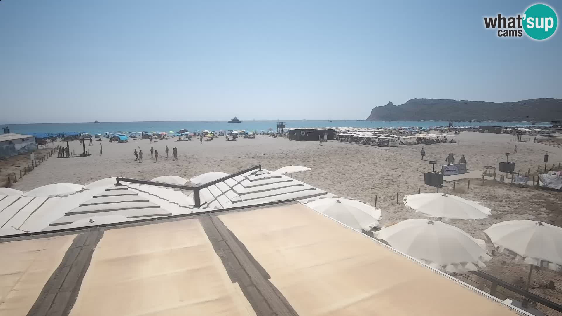 Poetto Strand Webcam | Cagliari | Sardinien
