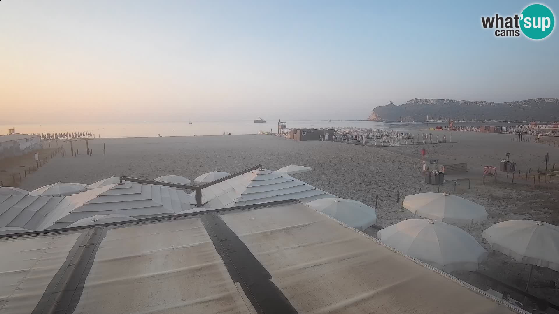 Webcam spiaggia del Poetto | Cagliari | Sardegna