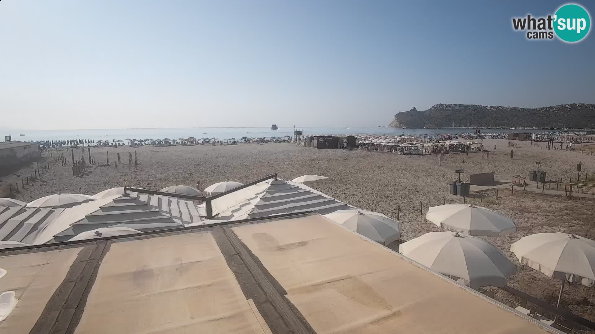 Poetto Strand Webcam | Cagliari | Sardinien