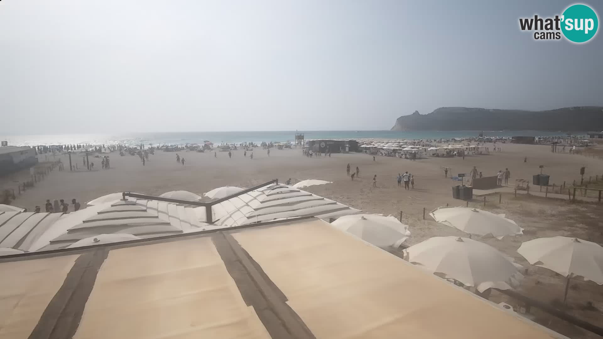 Poetto beach webcam | Cagliari | Sardinia