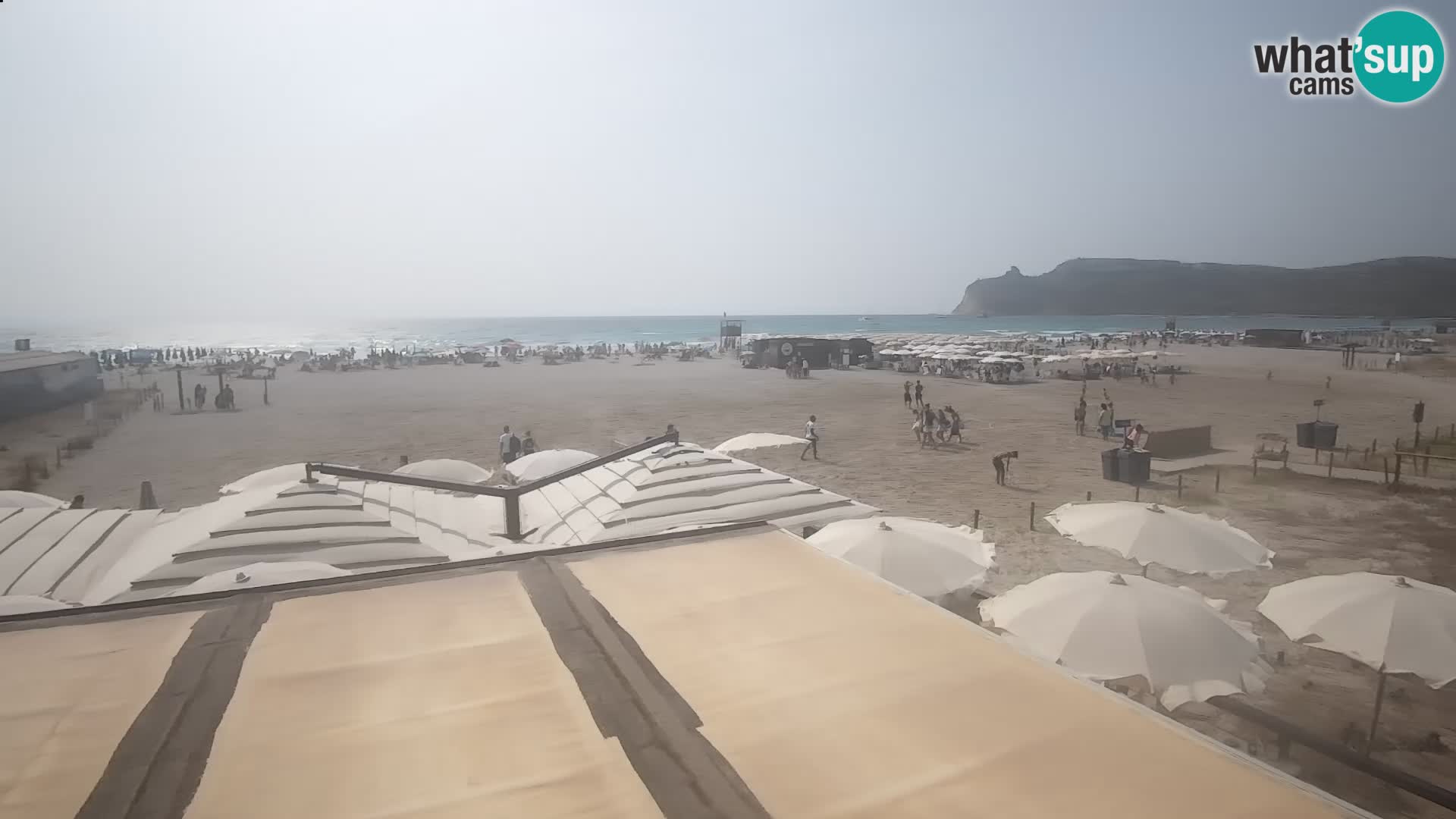 Poetto beach webcam | Cagliari | Sardinia
