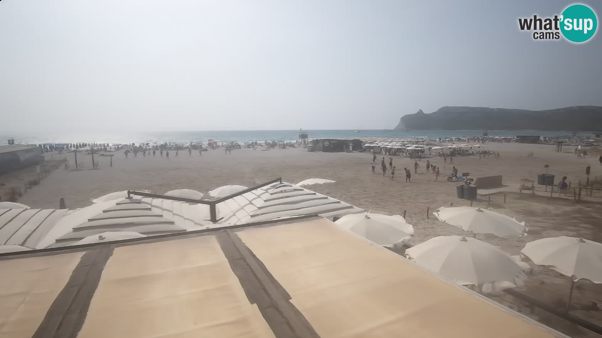Poetto beach webcam | Cagliari | Sardinia