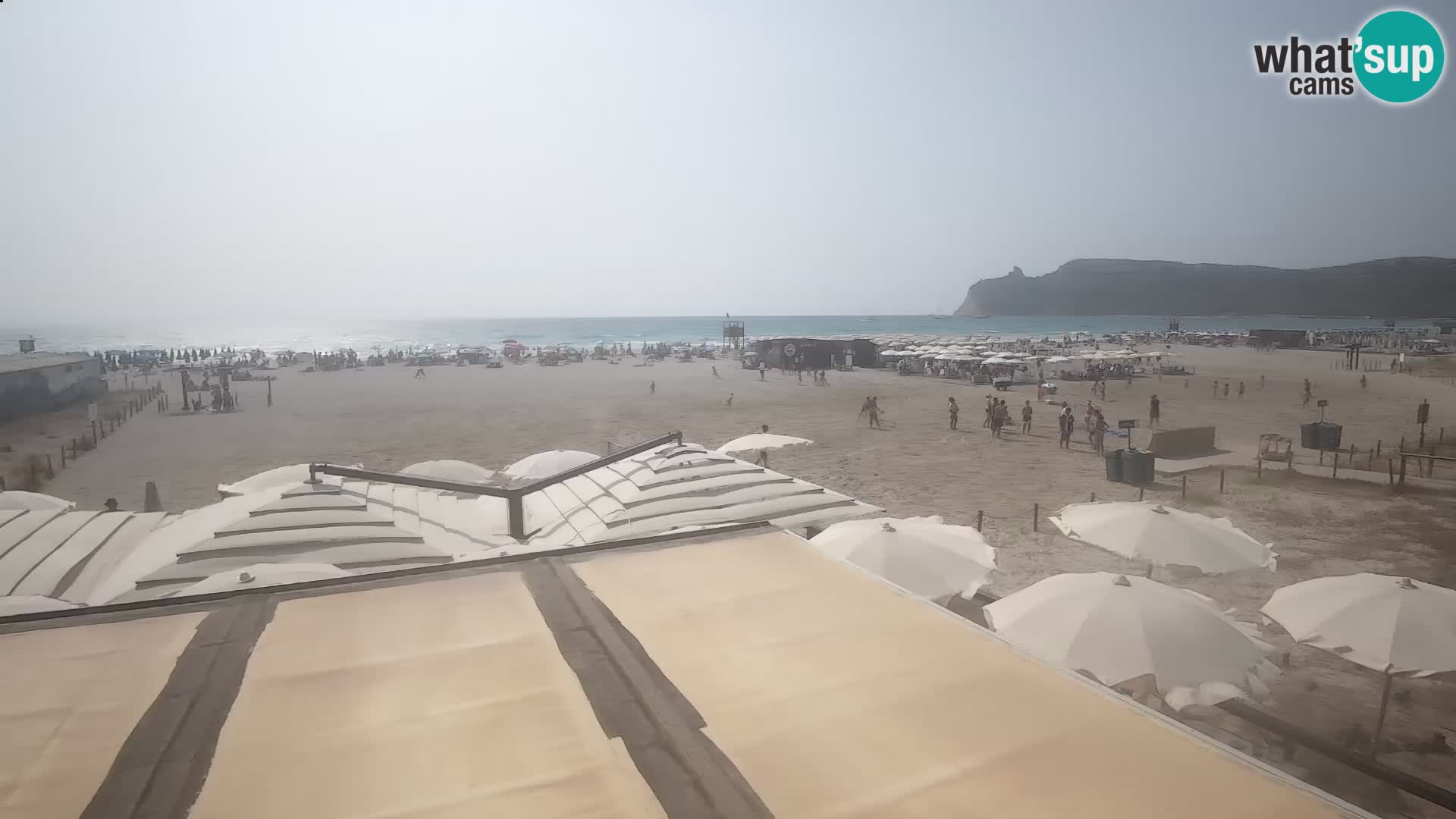 Poetto beach webcam | Cagliari | Sardinia
