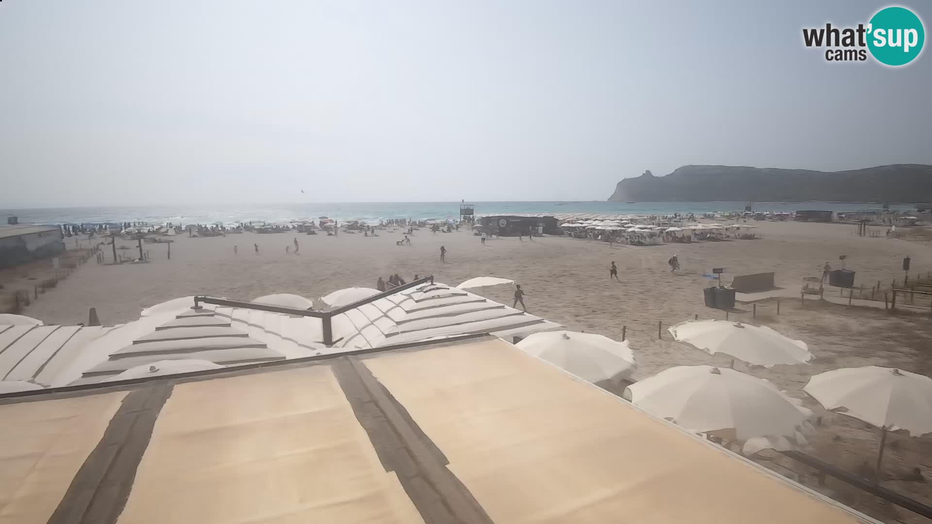 Webcam plage de Poetto | Cagliari | Sardaigne