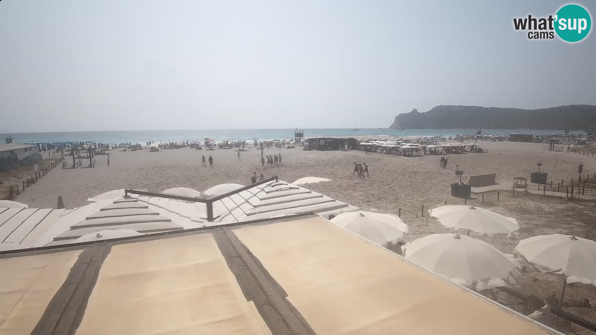 Poetto beach webcam | Cagliari | Sardinia