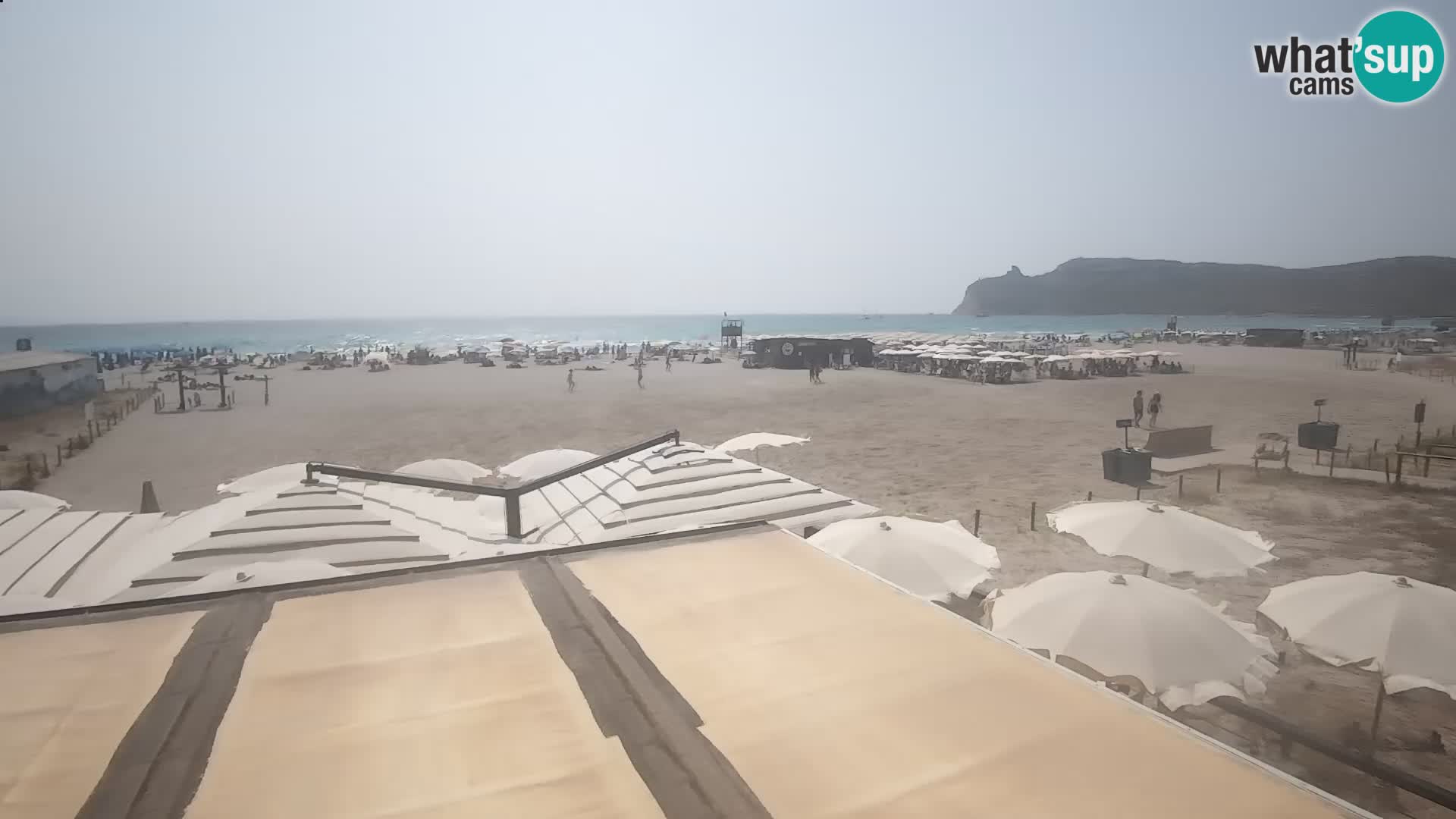 Poetto beach webcam | Cagliari | Sardinia