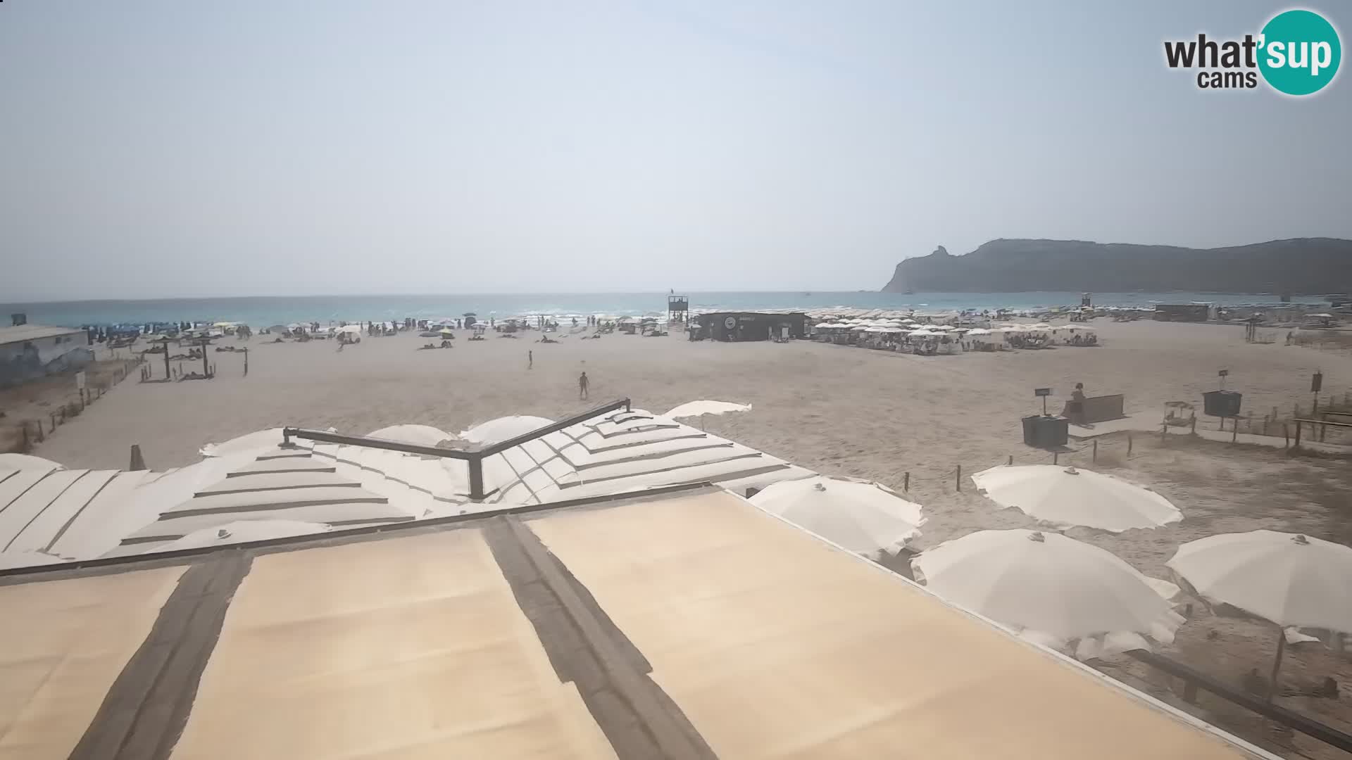 Poetto beach webcam | Cagliari | Sardinia
