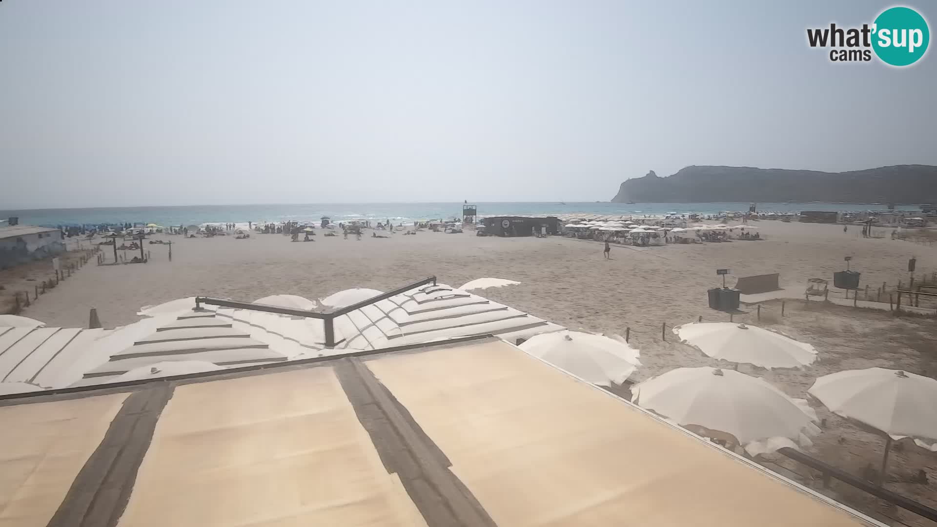 Webcam spiaggia del Poetto | Cagliari | Sardegna