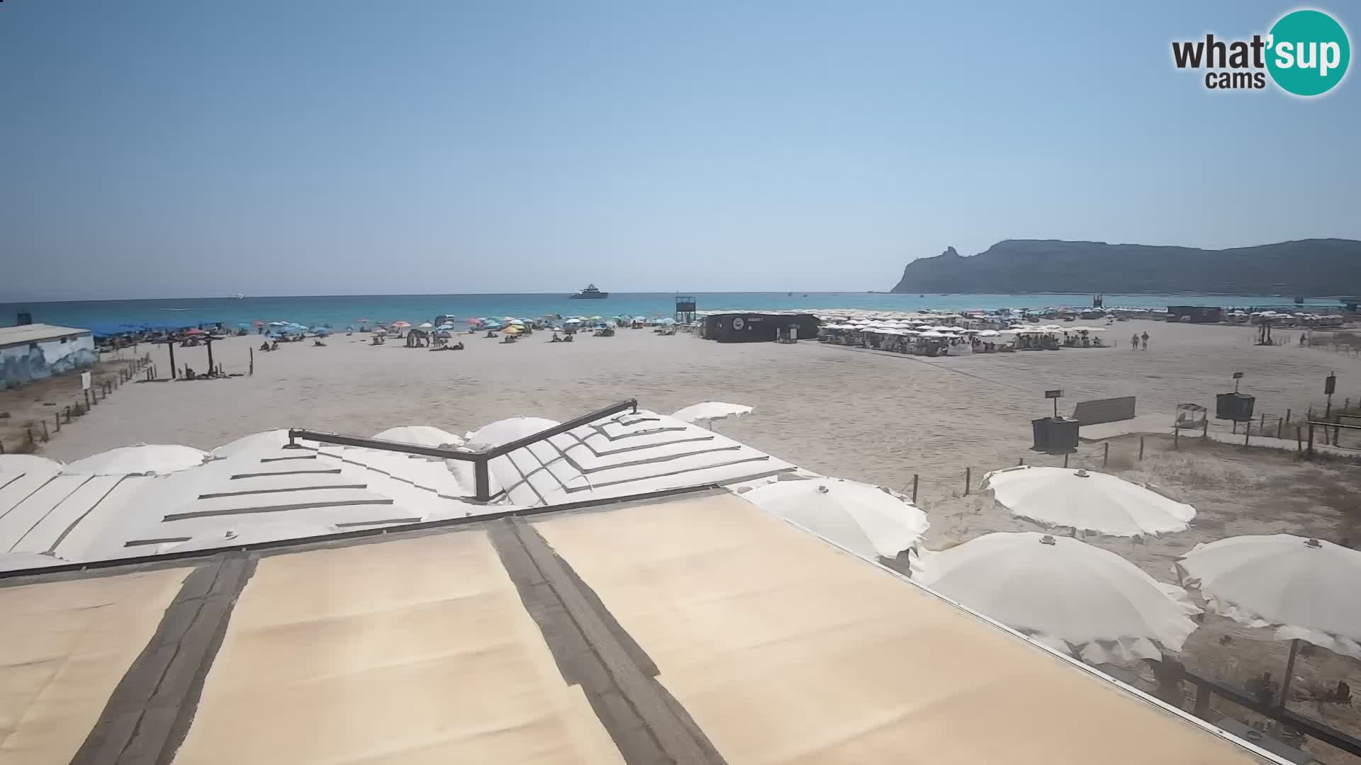 Poetto Strand Webcam | Cagliari | Sardinien