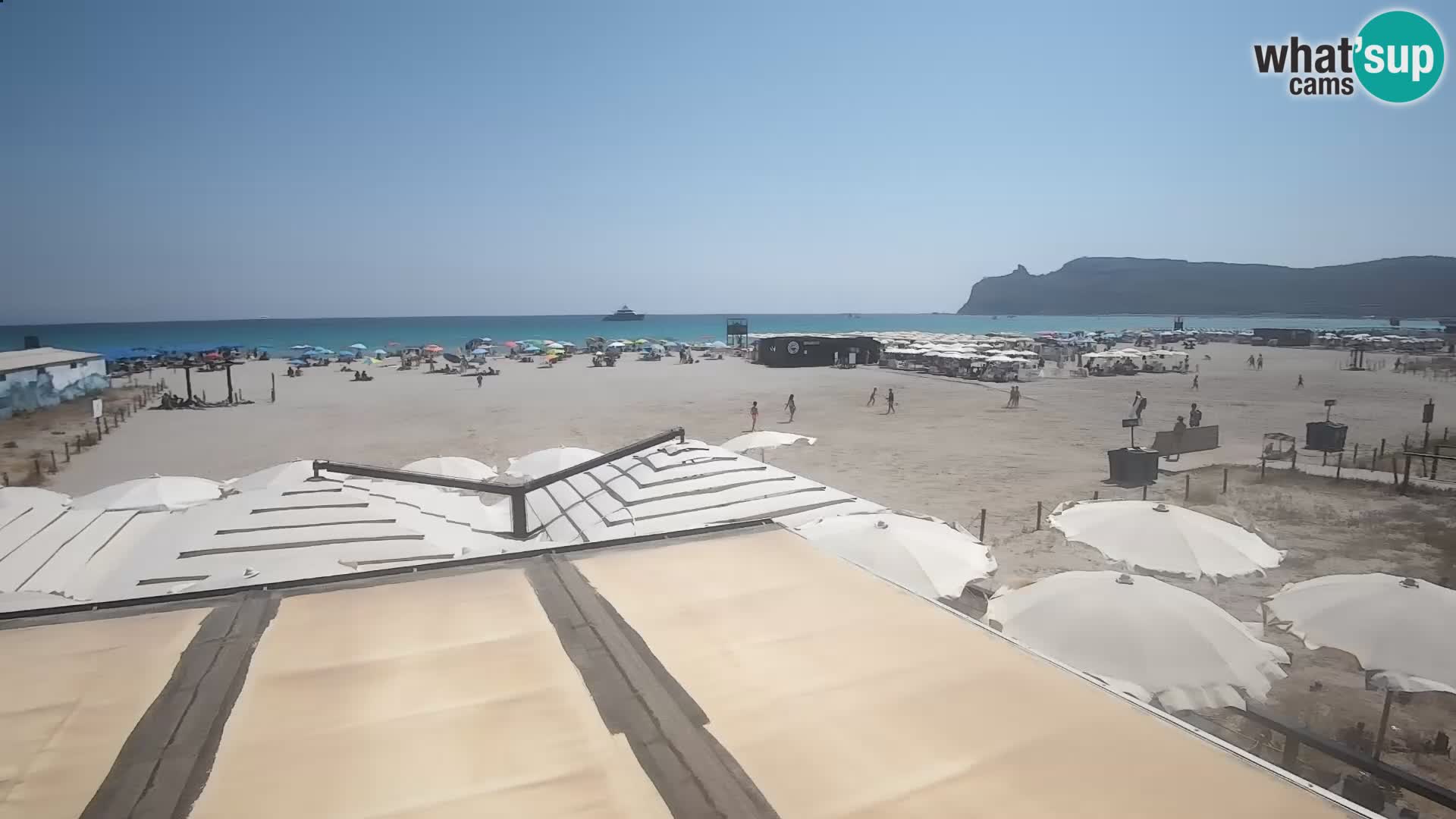 Poetto Strand Webcam | Cagliari | Sardinien