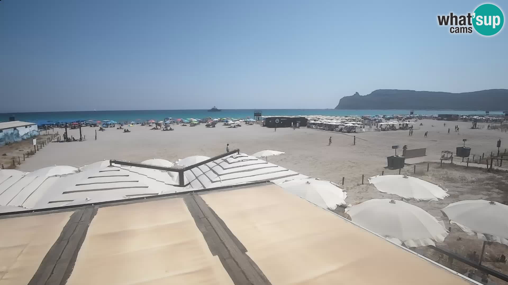 Webcam spiaggia del Poetto | Cagliari | Sardegna