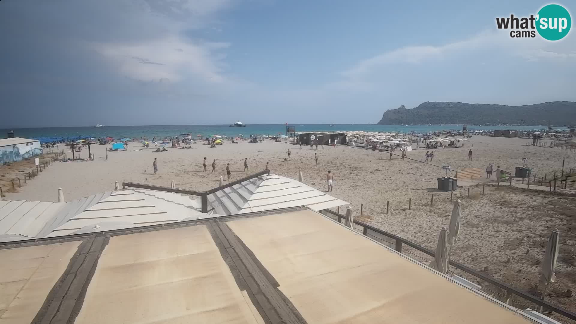 Poetto Strand Webcam | Cagliari | Sardinien