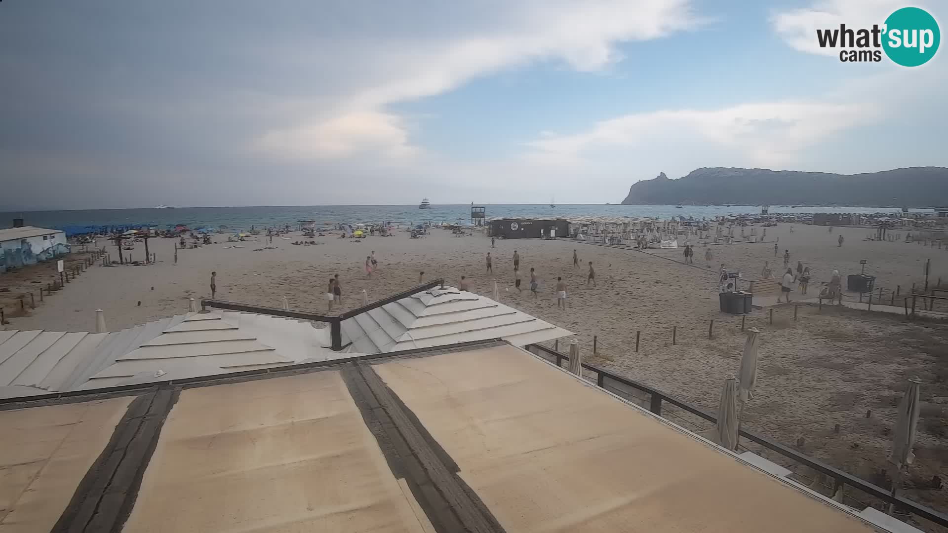 Webcam plage de Poetto | Cagliari | Sardaigne