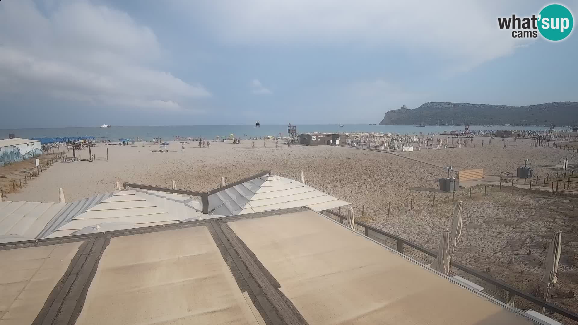 Webcam plage de Poetto | Cagliari | Sardaigne