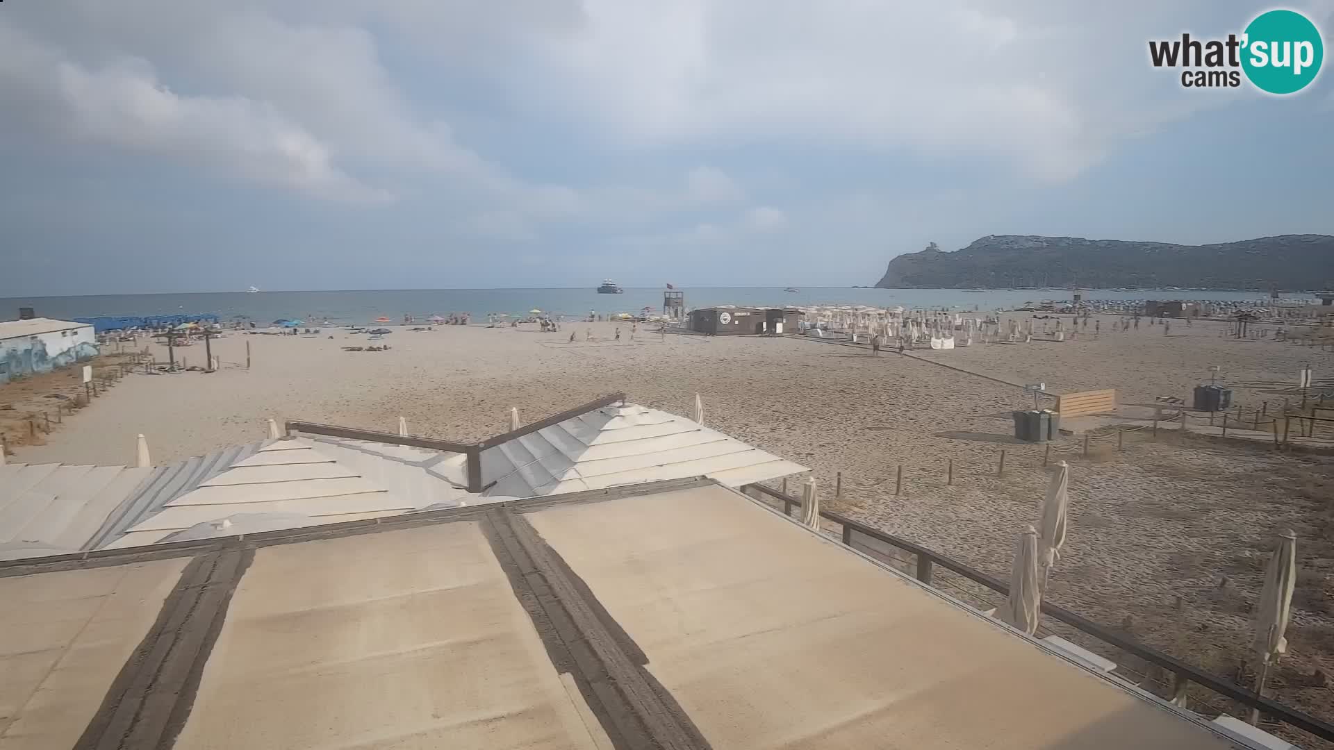 Webcam plage de Poetto | Cagliari | Sardaigne