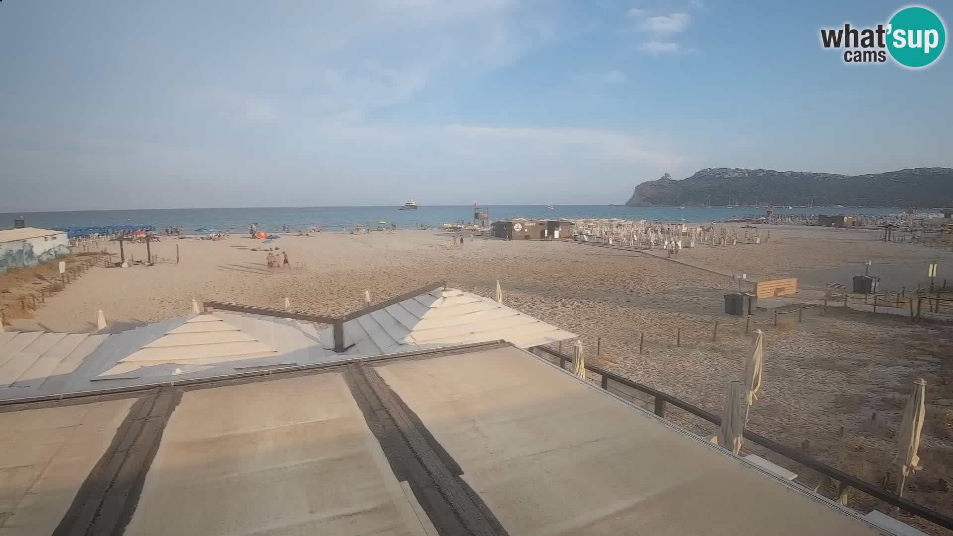 Poetto beach webcam | Cagliari | Sardinia