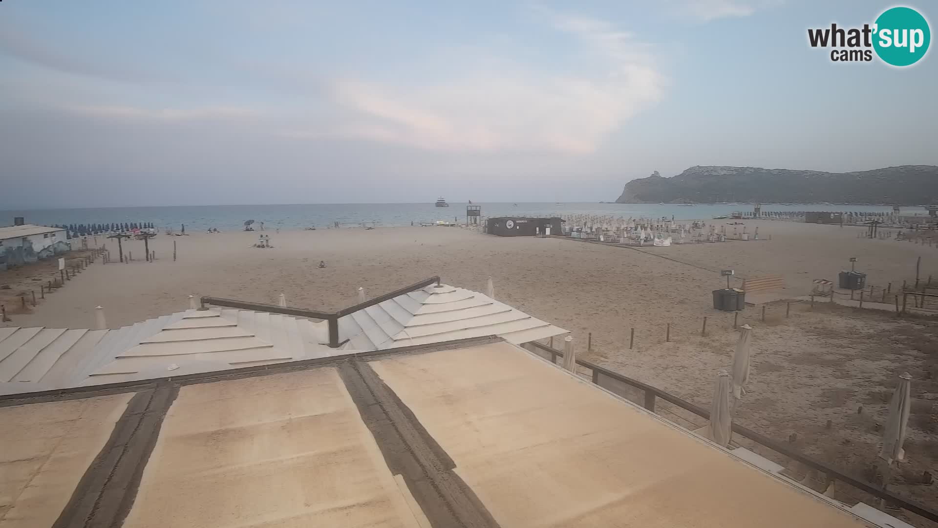 Poetto beach webcam | Cagliari | Sardinia