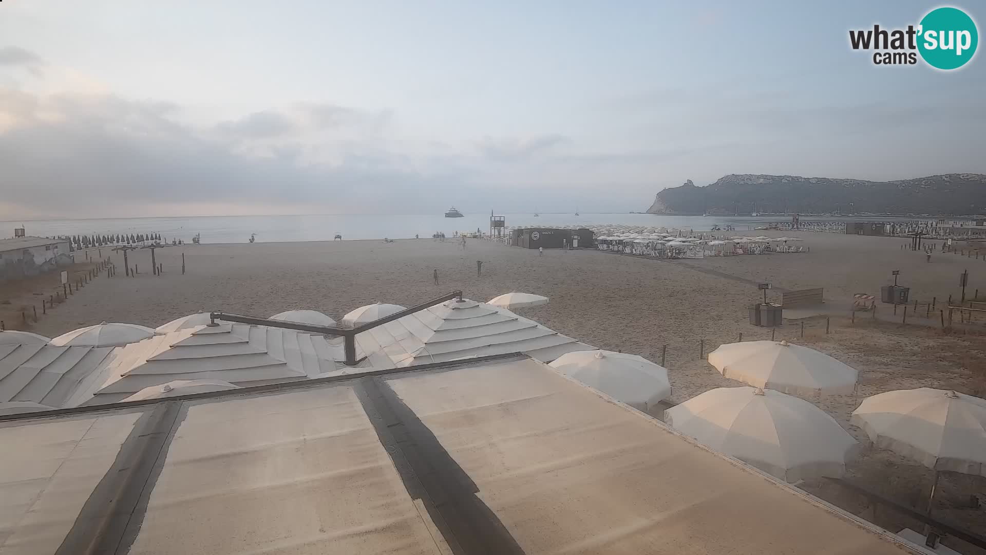 Webcam plage de Poetto | Cagliari | Sardaigne