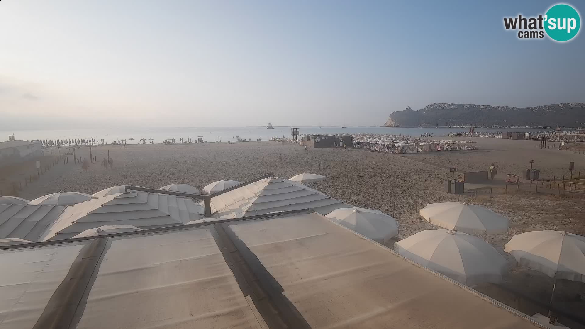 Poetto beach webcam | Cagliari | Sardinija